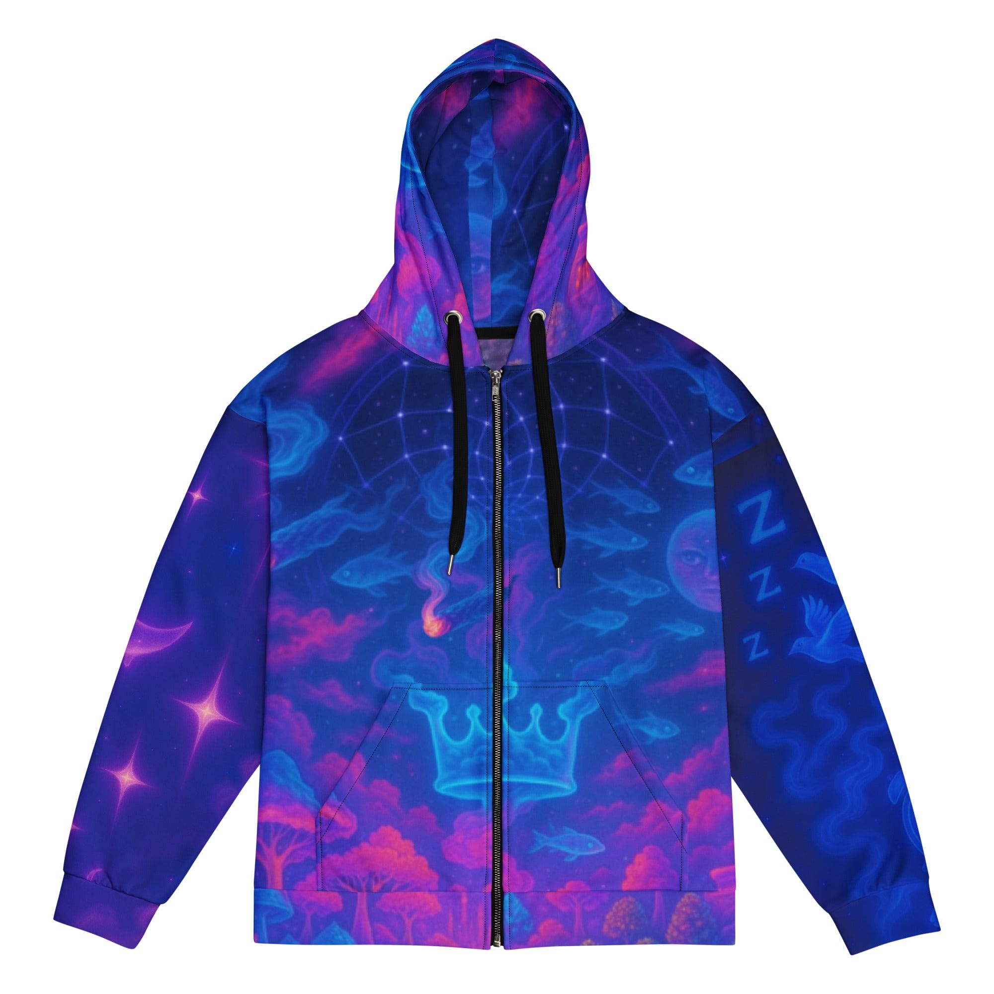 Philosopher Stoner 2XS Blue Dream Unisex zip hoodie