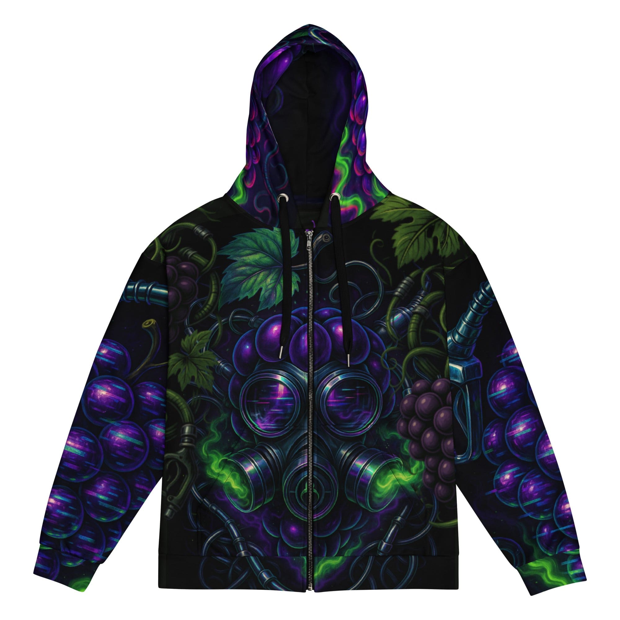Philosopher Stoner 2XS Grape Gas Unisex zip hoodie