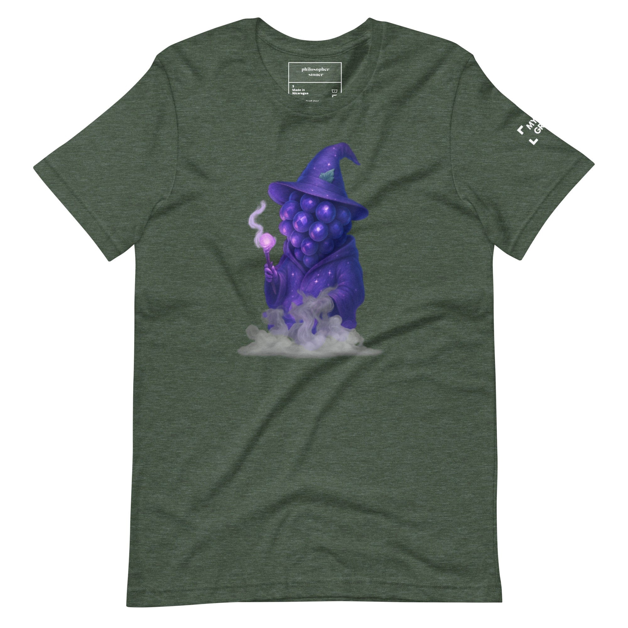 Philosopher Stoner BLUE MYSTIC BLACK/GREEN Unisex T-shirt