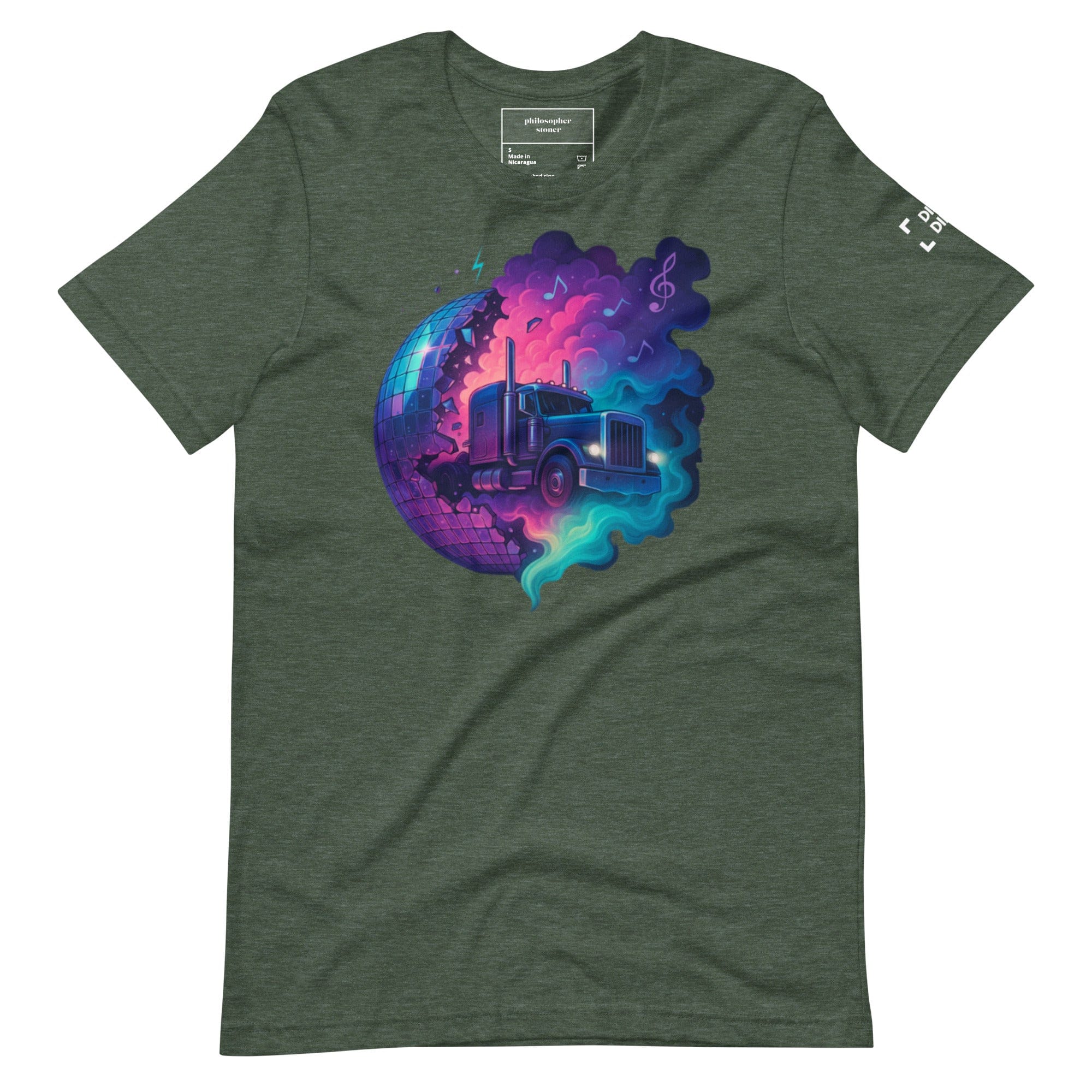 Philosopher Stoner DISCO DIESEL BLK/GRN Unisex T-shirt