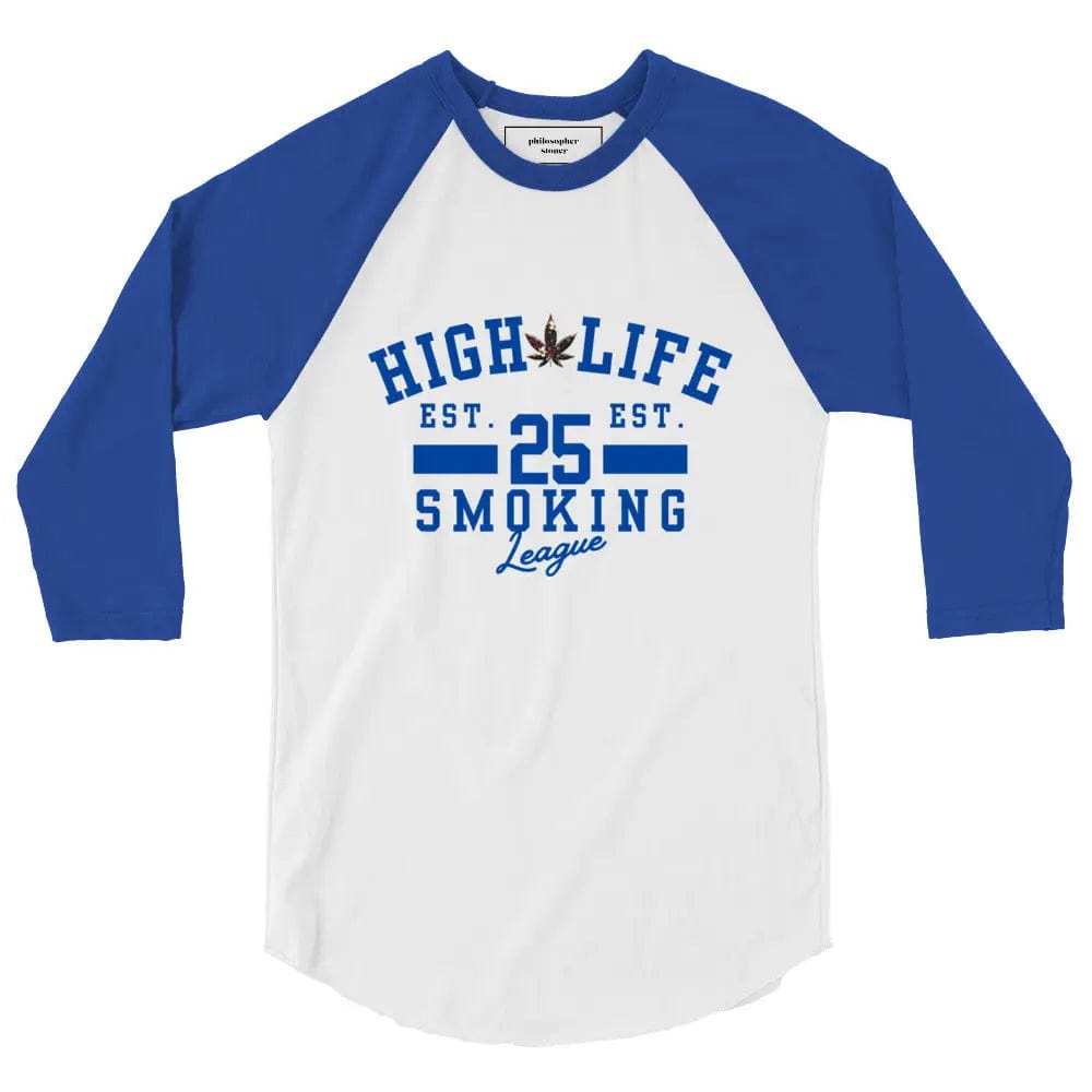 Philosopher Stoner HIGH LIFE 3/4 Sleeve Raglan Shirt