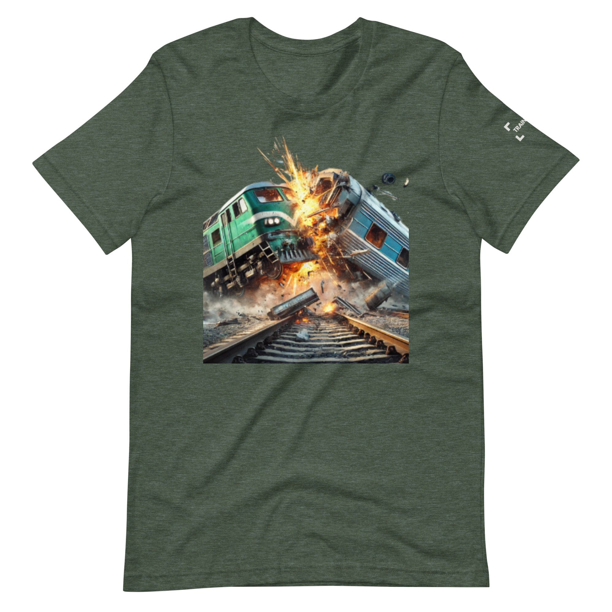 Philosopher Stoner TRAINWRECK BLK/GRN T-shirt Unisex