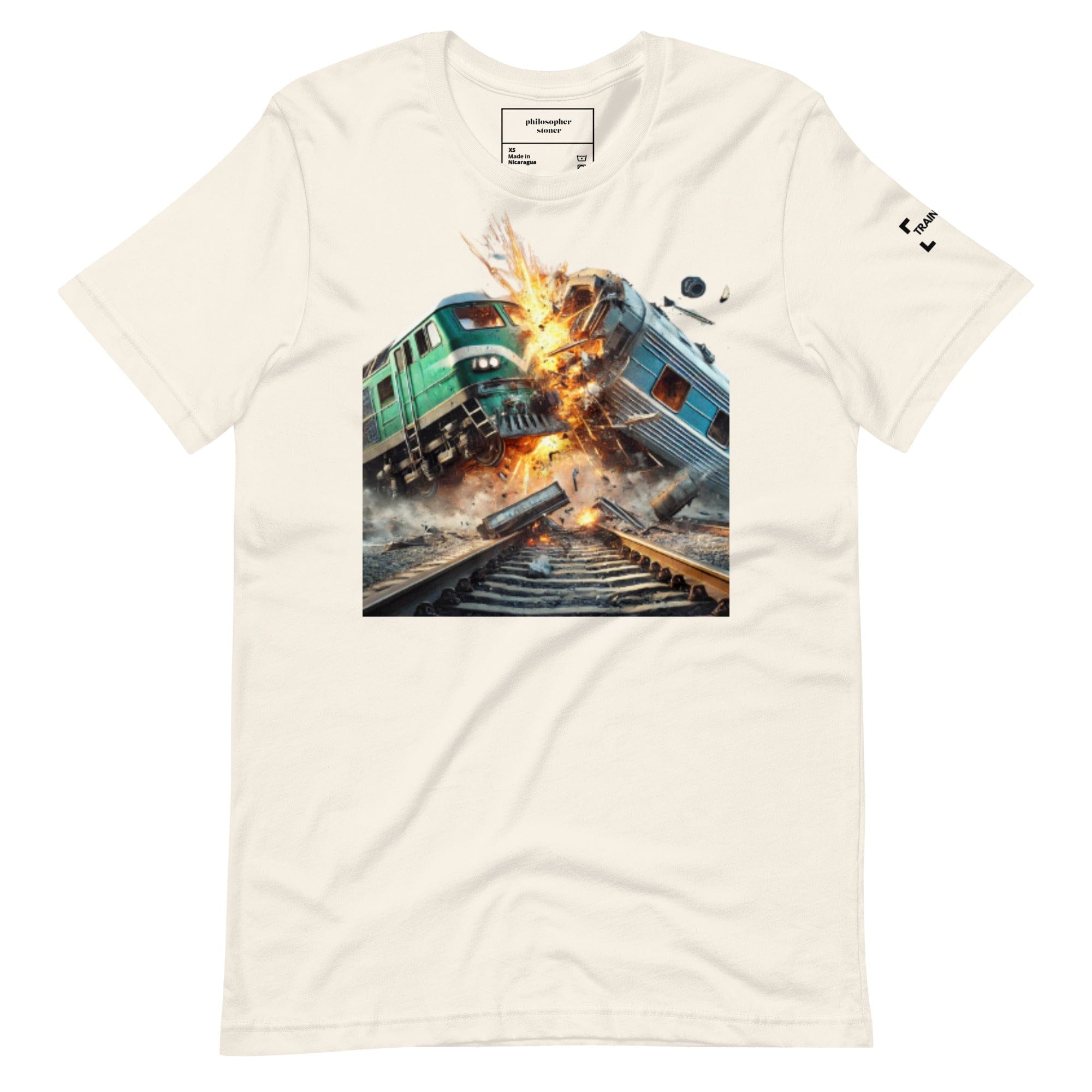 Philosopher Stoner TRAINWRECK Unisex T-shirt
