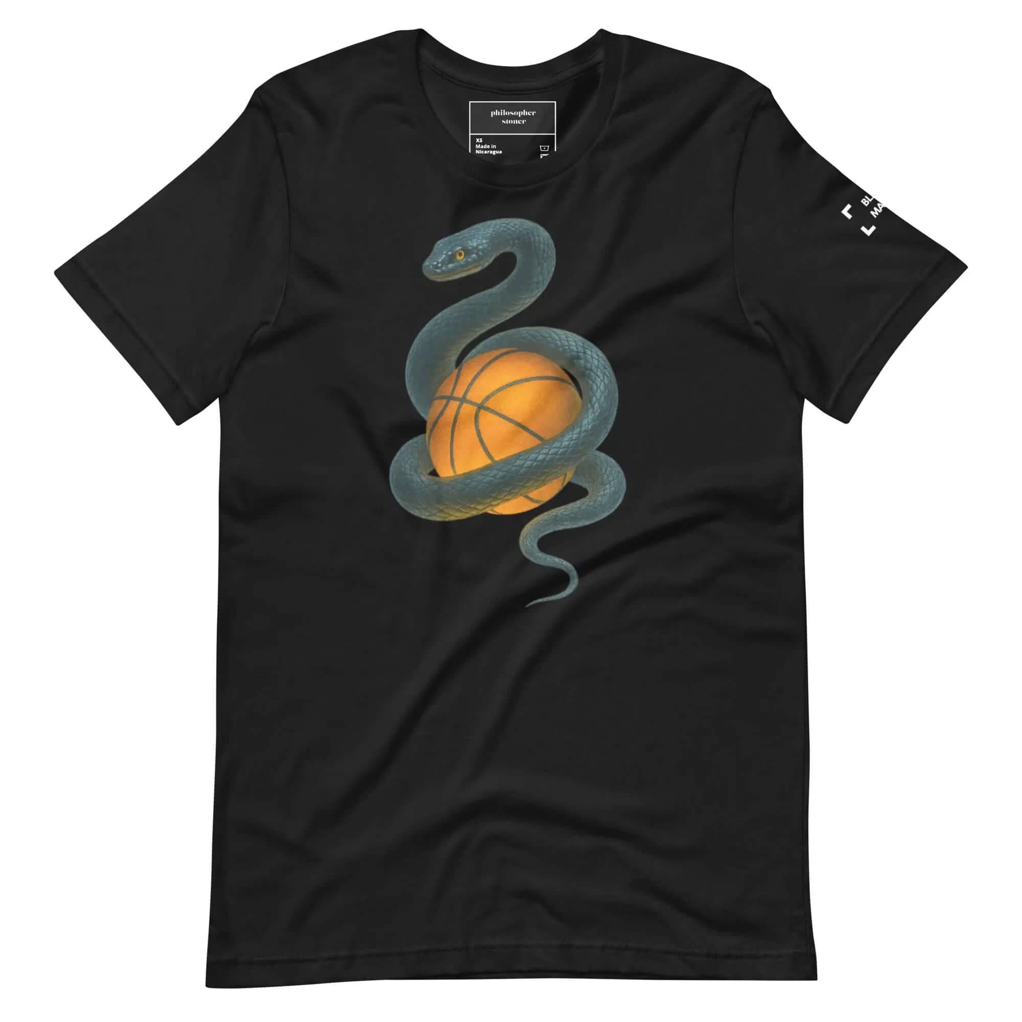 Philosopher Stoner Vintage Black / XS BLACK MAMBA T-shirt BLK/GRN Unisex