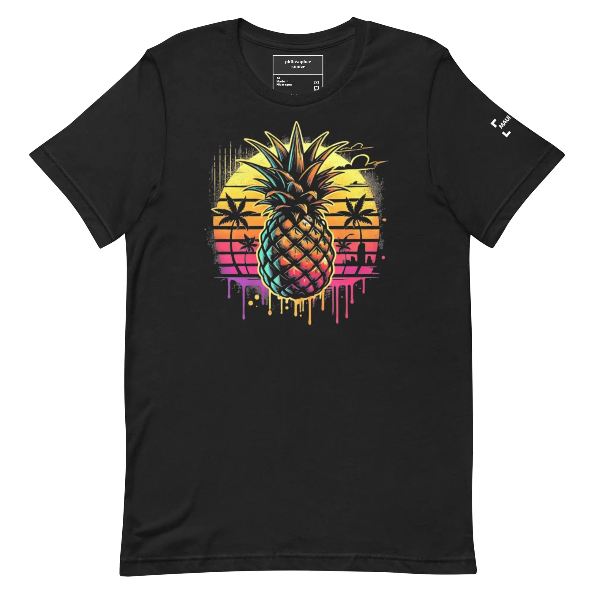 Philosopher Stoner Vintage Black / XS MAUI WAUI BLK/GRN T-shirt