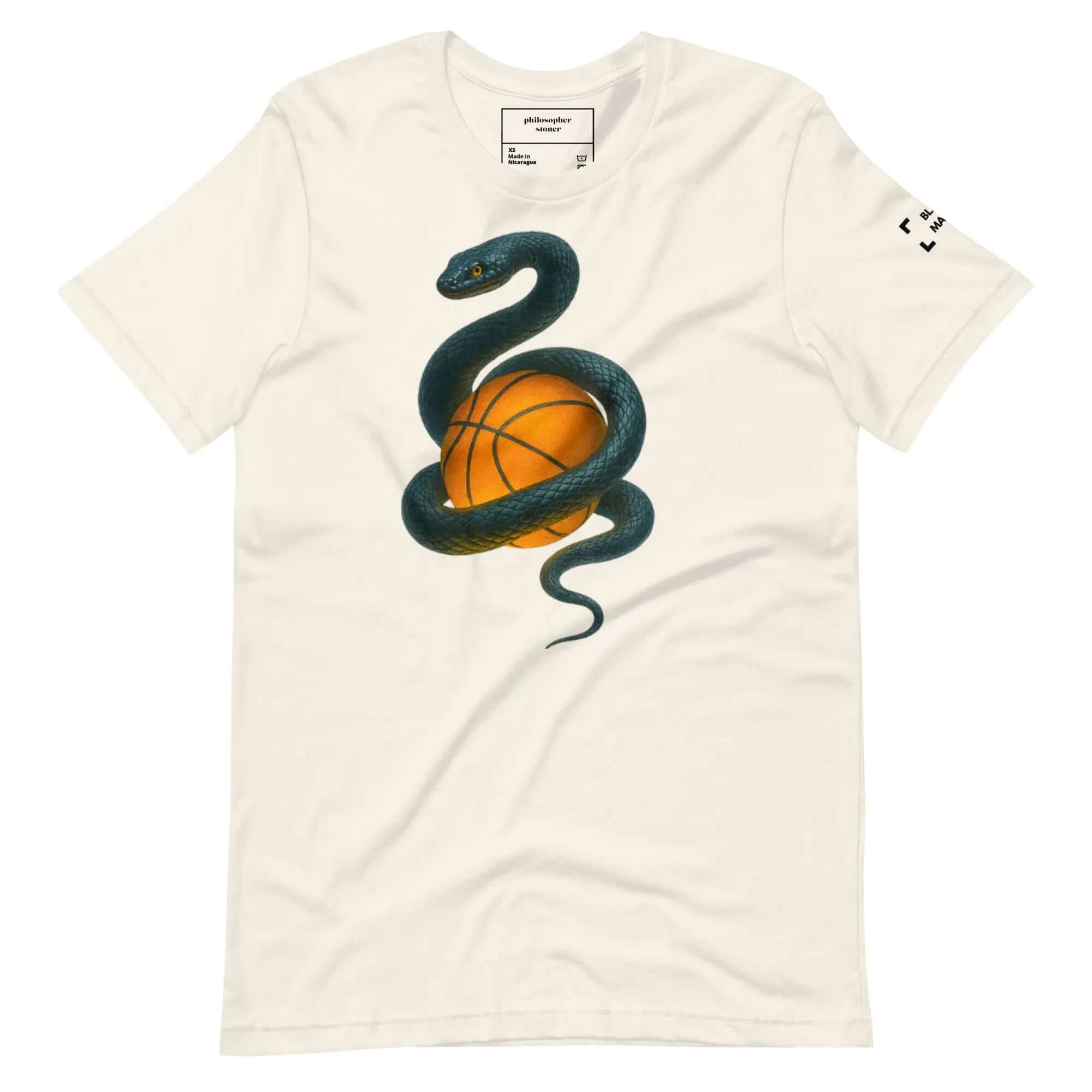Philosopher Stoner XS BLACK MAMBA T-shirt Unisex