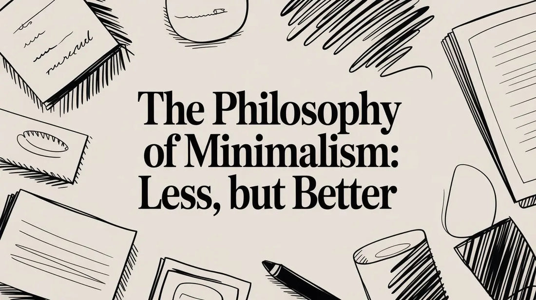 The Philosophy of Minimalism: Less, But Better