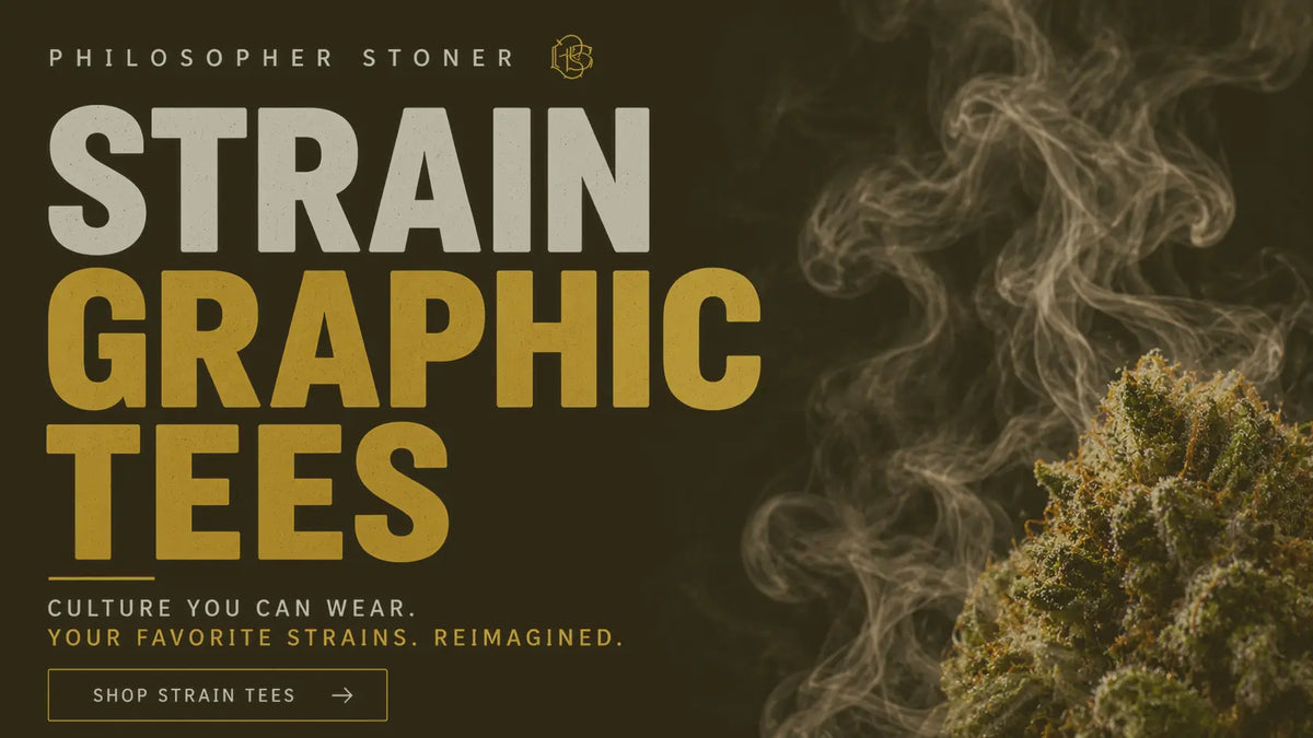 Strain-Graphic-Tees Philosopher Stoner