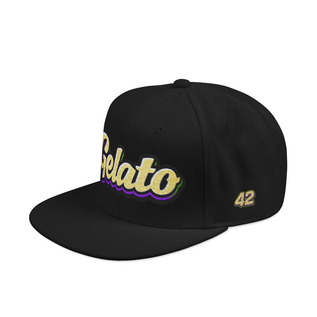 Gelato # 42 Black Copy of Snapback (Embroidery) Printify