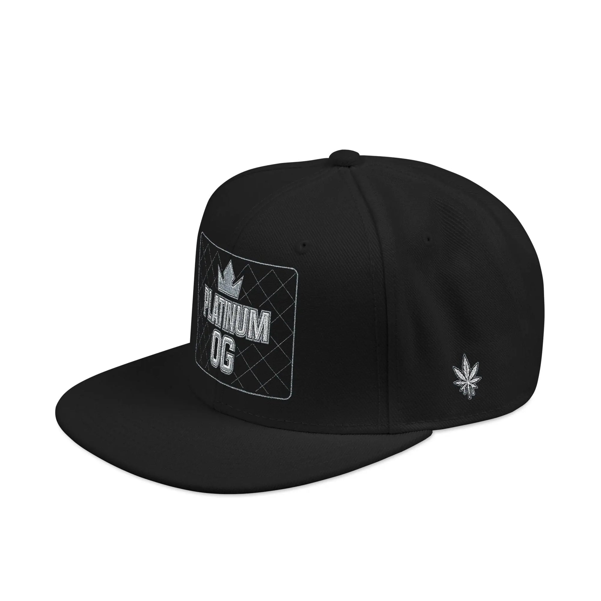 Platinum OG Snapback (Black Edition) Printify