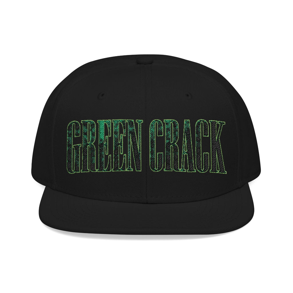Green Crack Snapback (Embroidery)ALL GOOD