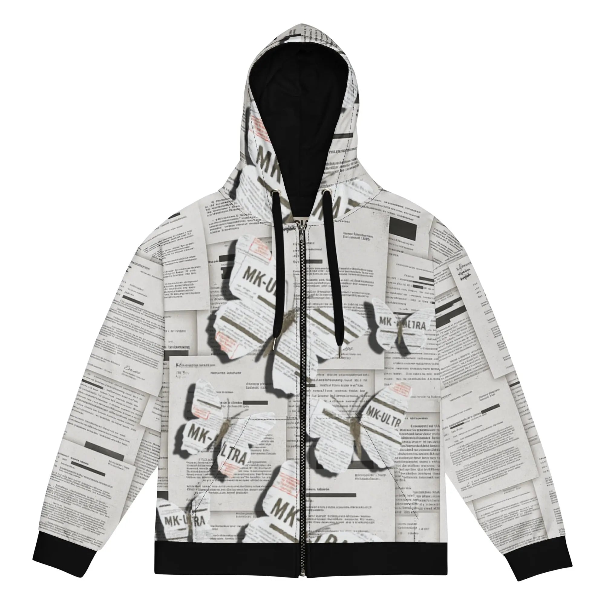 Philosopher Stoner 2XS MK Ultra Unisex zip hoodie