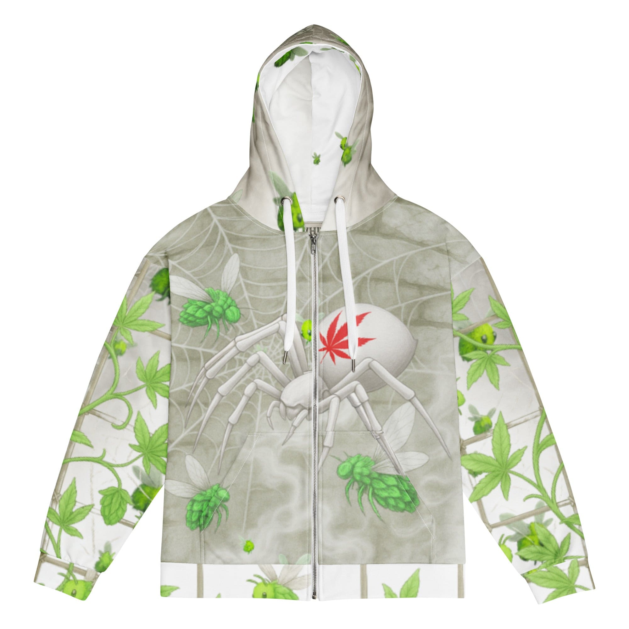 Philosopher Stoner 2XS White Widow  Unisex zip hoodie