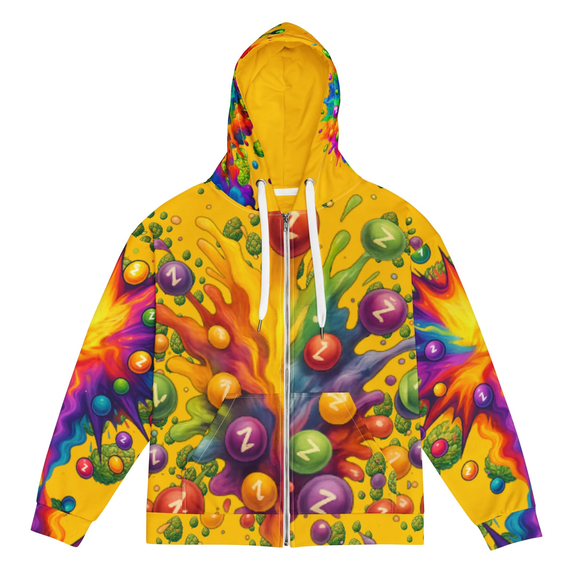 Philosopher Stoner 2XS Zkittlez  Unisex zip hoodie