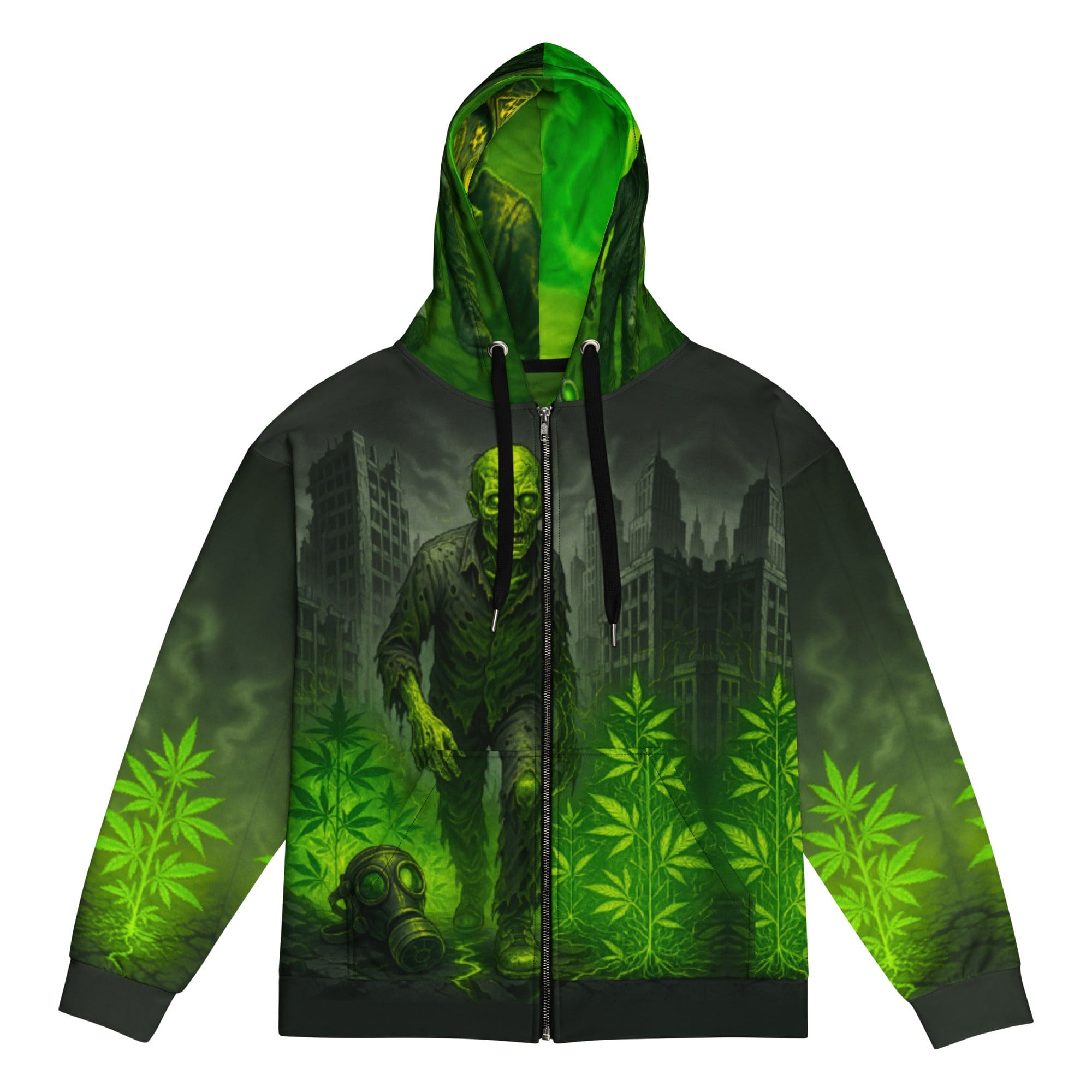 Philosopher Stoner 2XS Zombie OG  Unisex zip hoodie