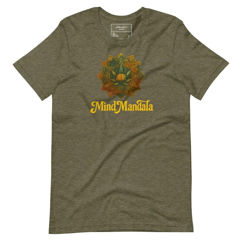 Philosopher Stoner 3XL Mind Mandala Unisex t-shirt