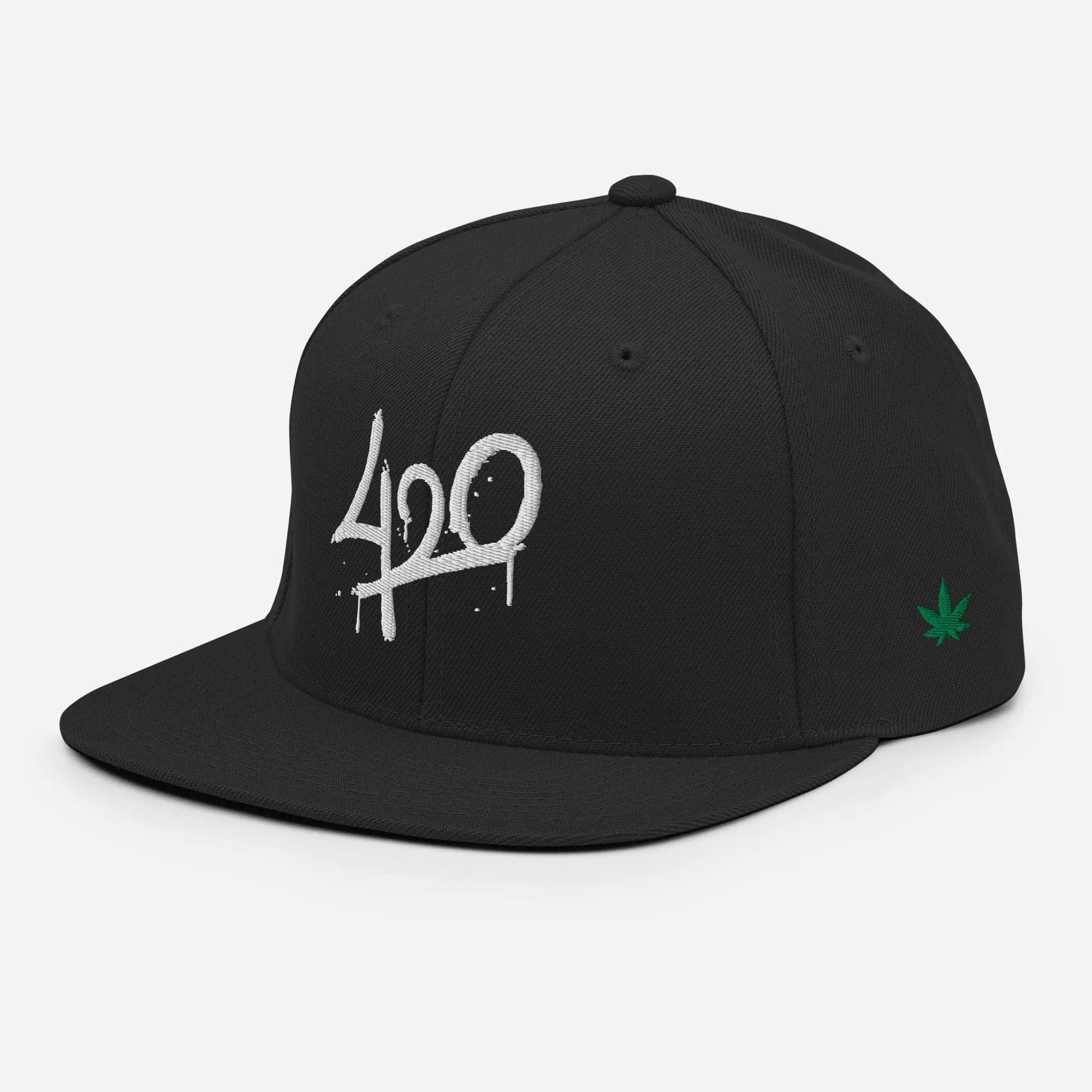 Philosopher Stoner 420 Snapback White Hat