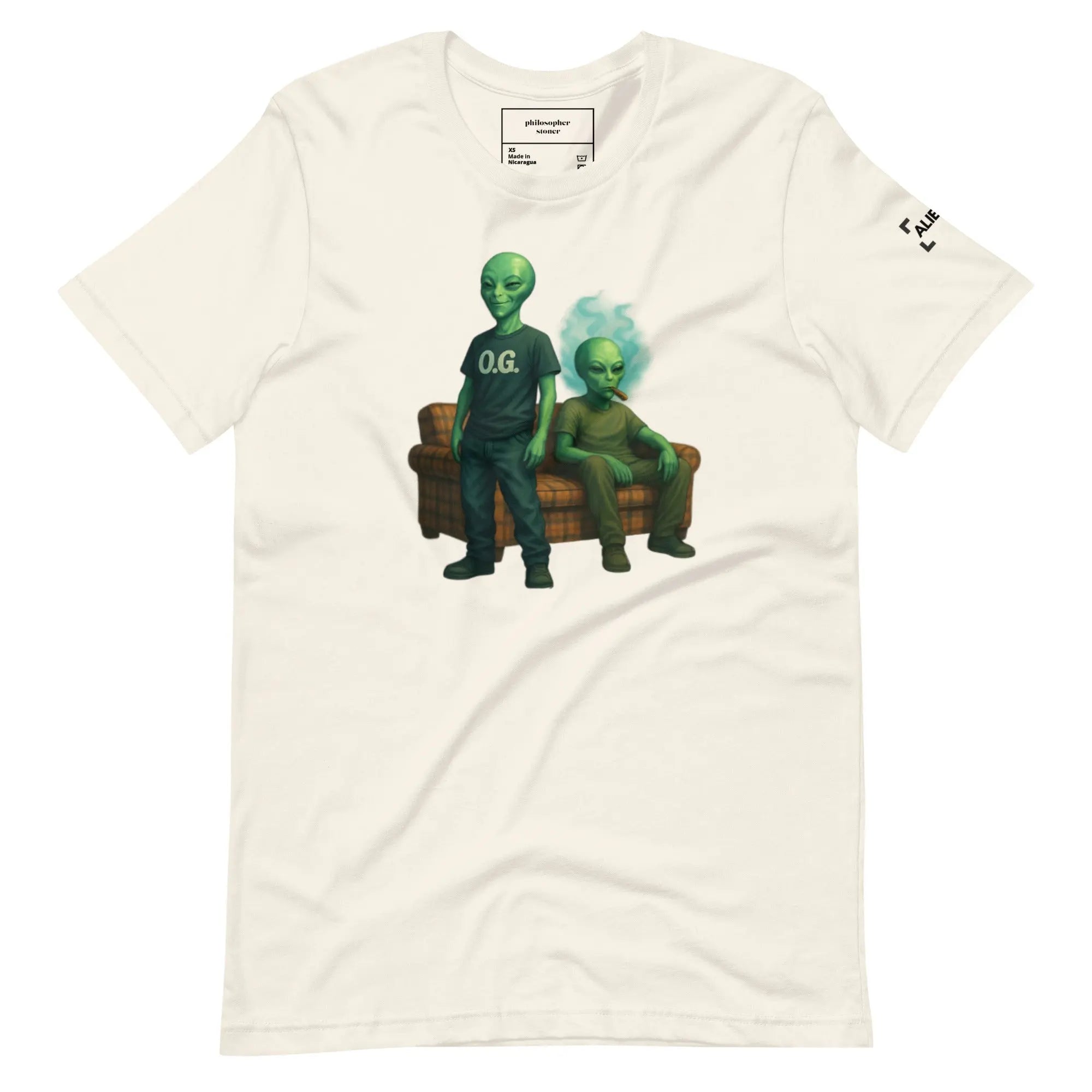 ALIEN OG Unisex t-shirt Philosopher Stoner