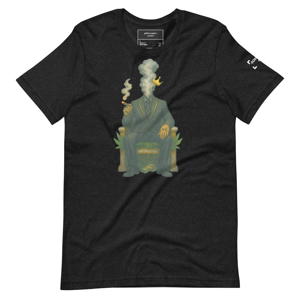 Philosopher Stoner Black Heather / S GODFATHER OG BLK/GRN T-shirt