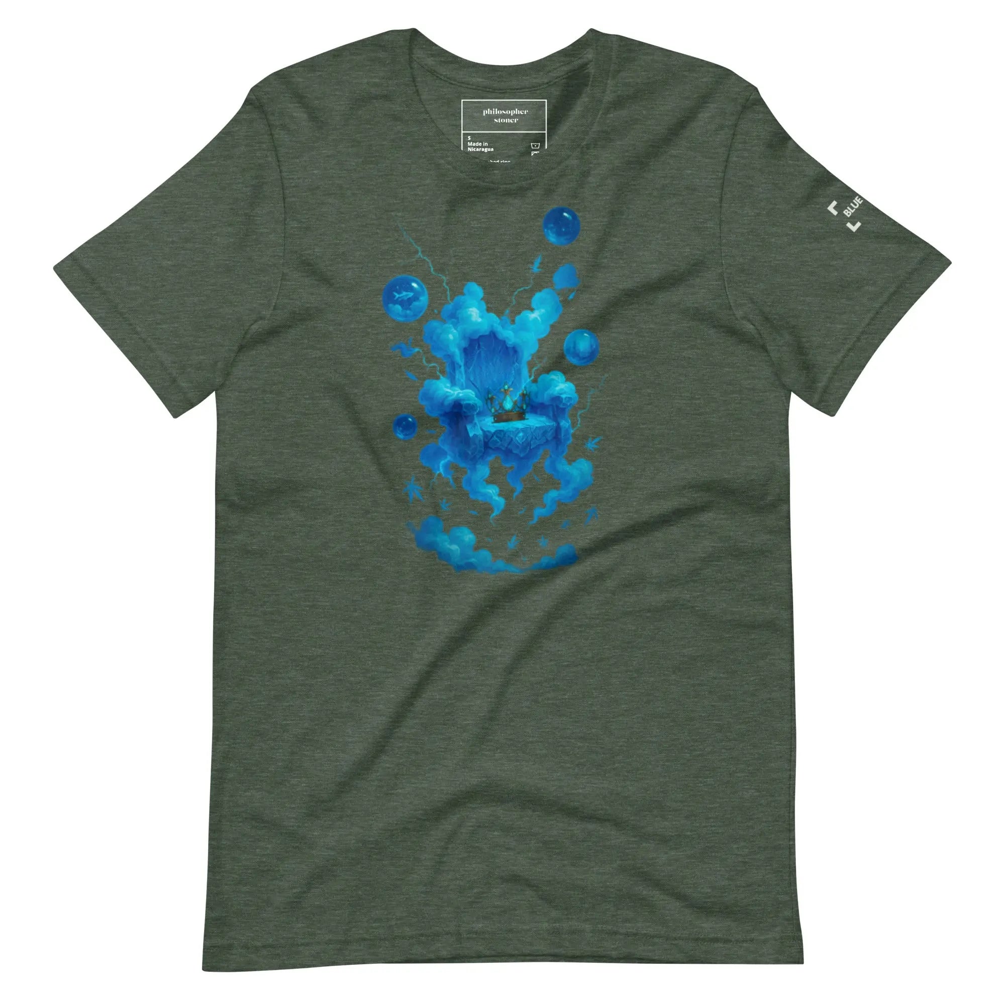 BLUE DREAM BLACK Unisex T-shirt Philosopher Stoner