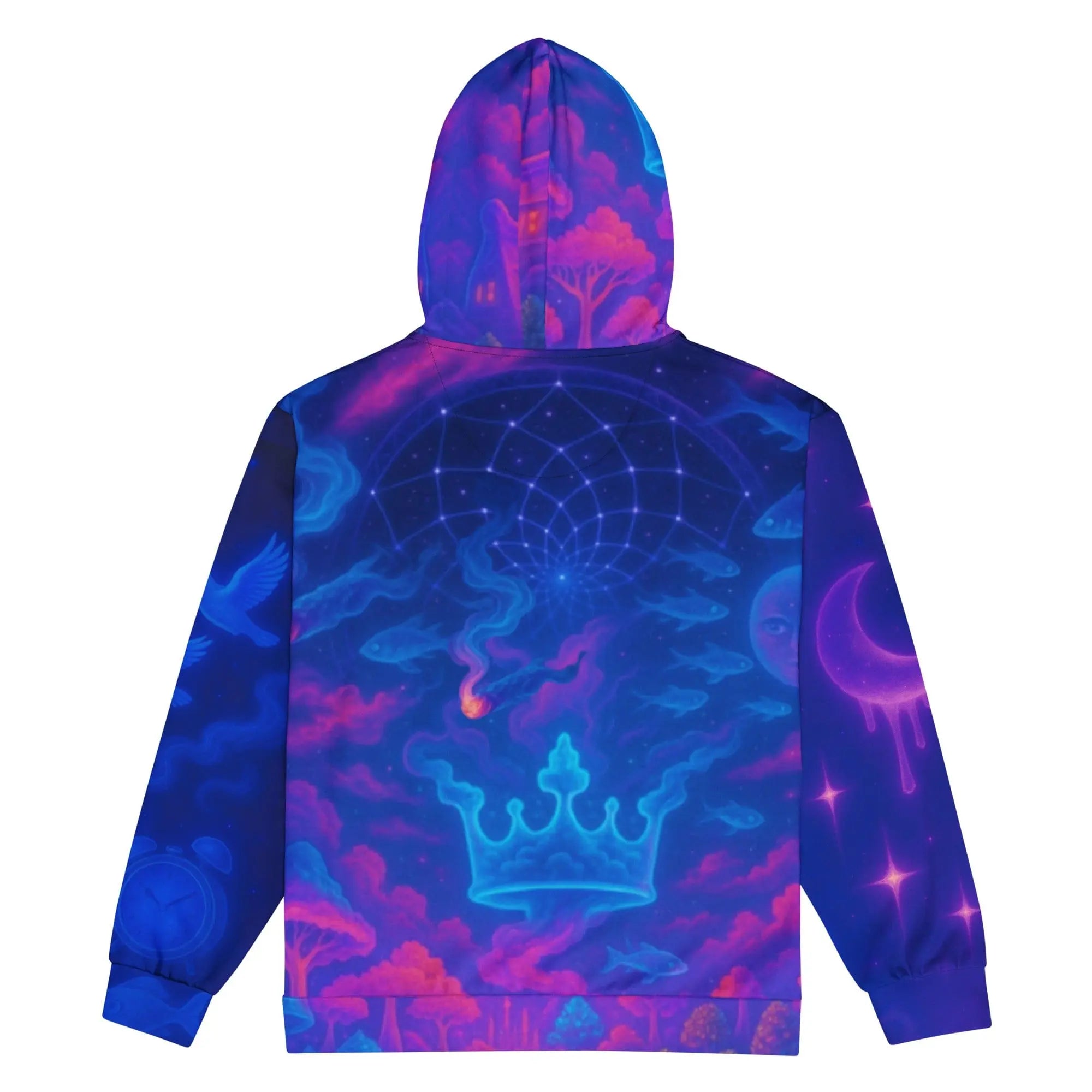 Philosopher Stoner Blue Dream Unisex zip hoodie