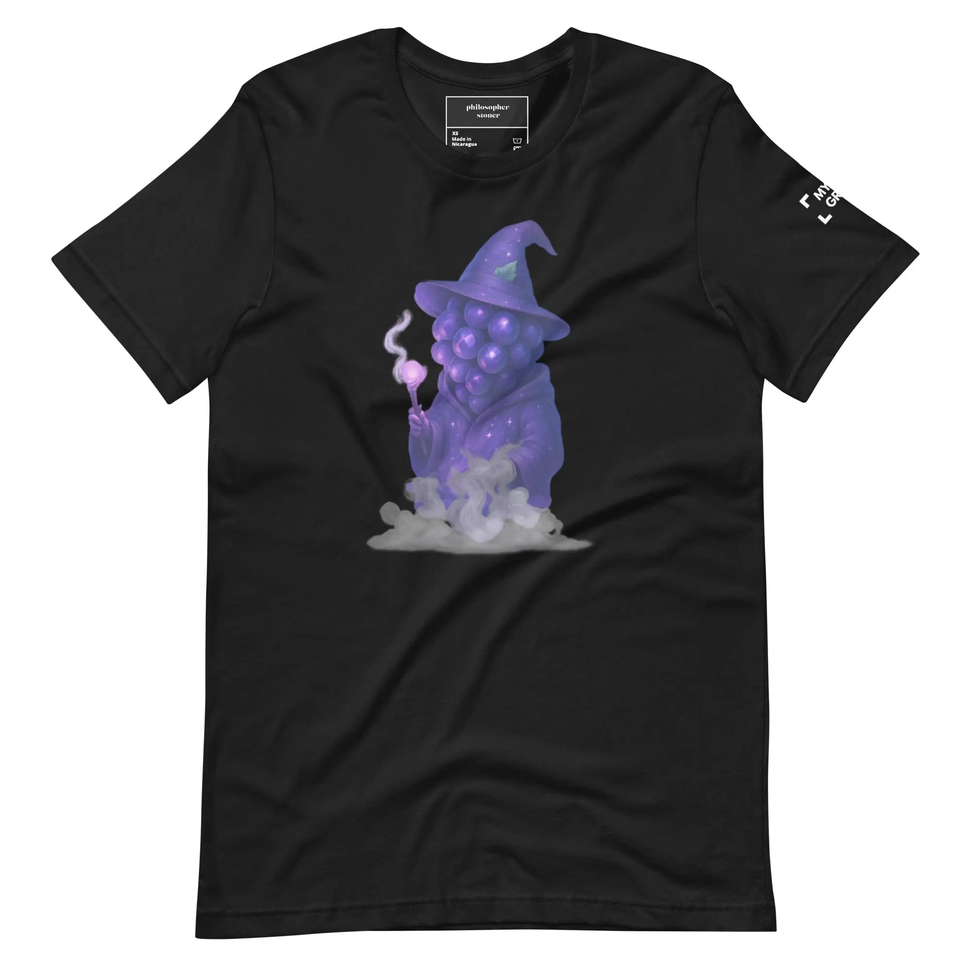 BLUE MYSTIC BLACK/GREEN Unisex T-shirt Philosopher Stoner