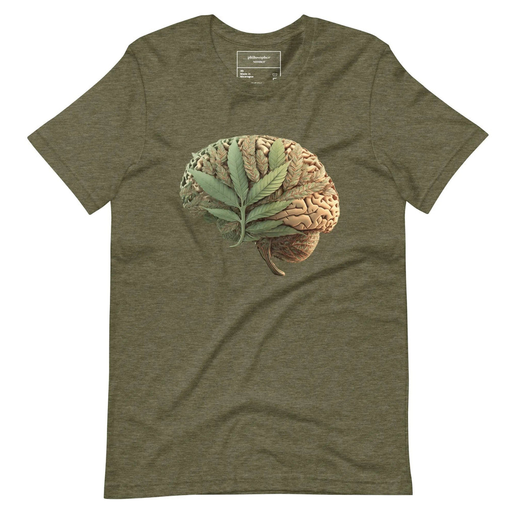 Philosopher Stoner BRAIN AT PEACE Unisex T-shirt