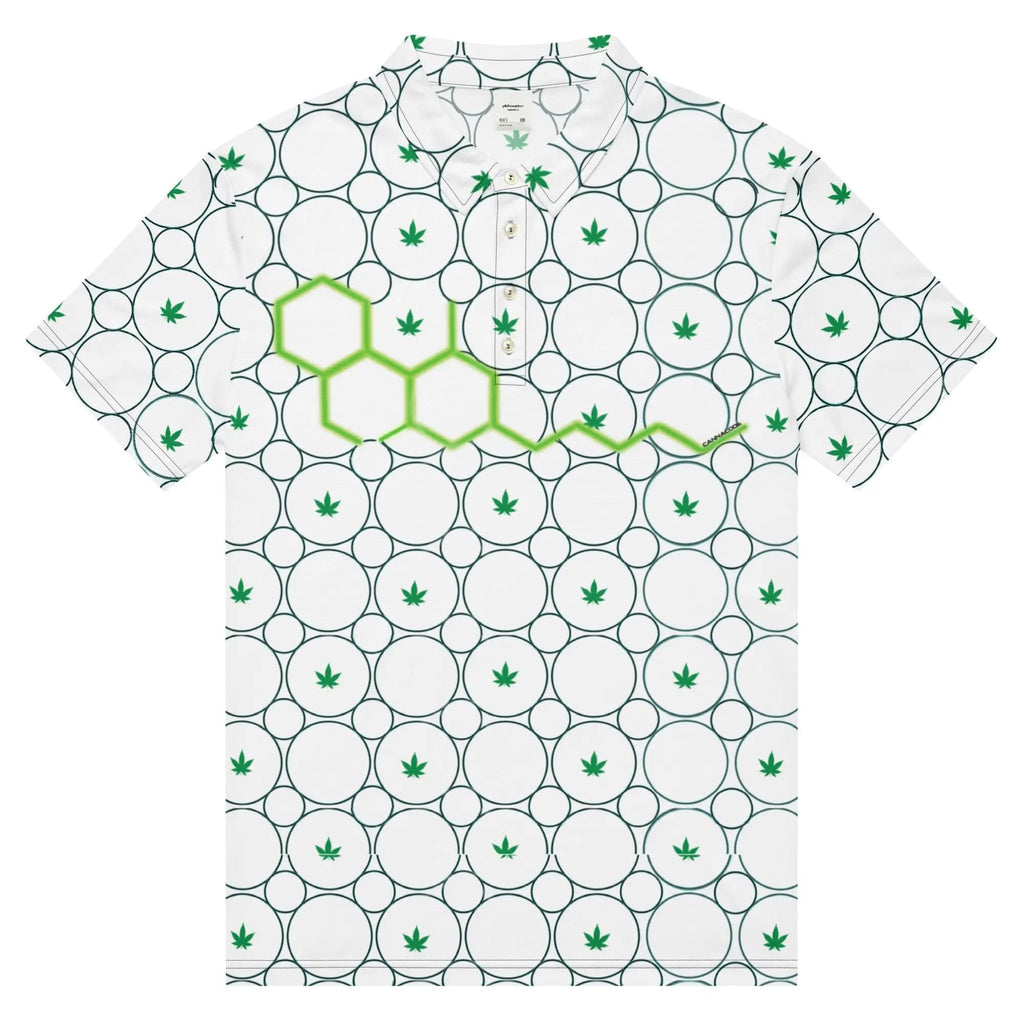 Philosopher Stoner CANNA CODE men's slim fit polo