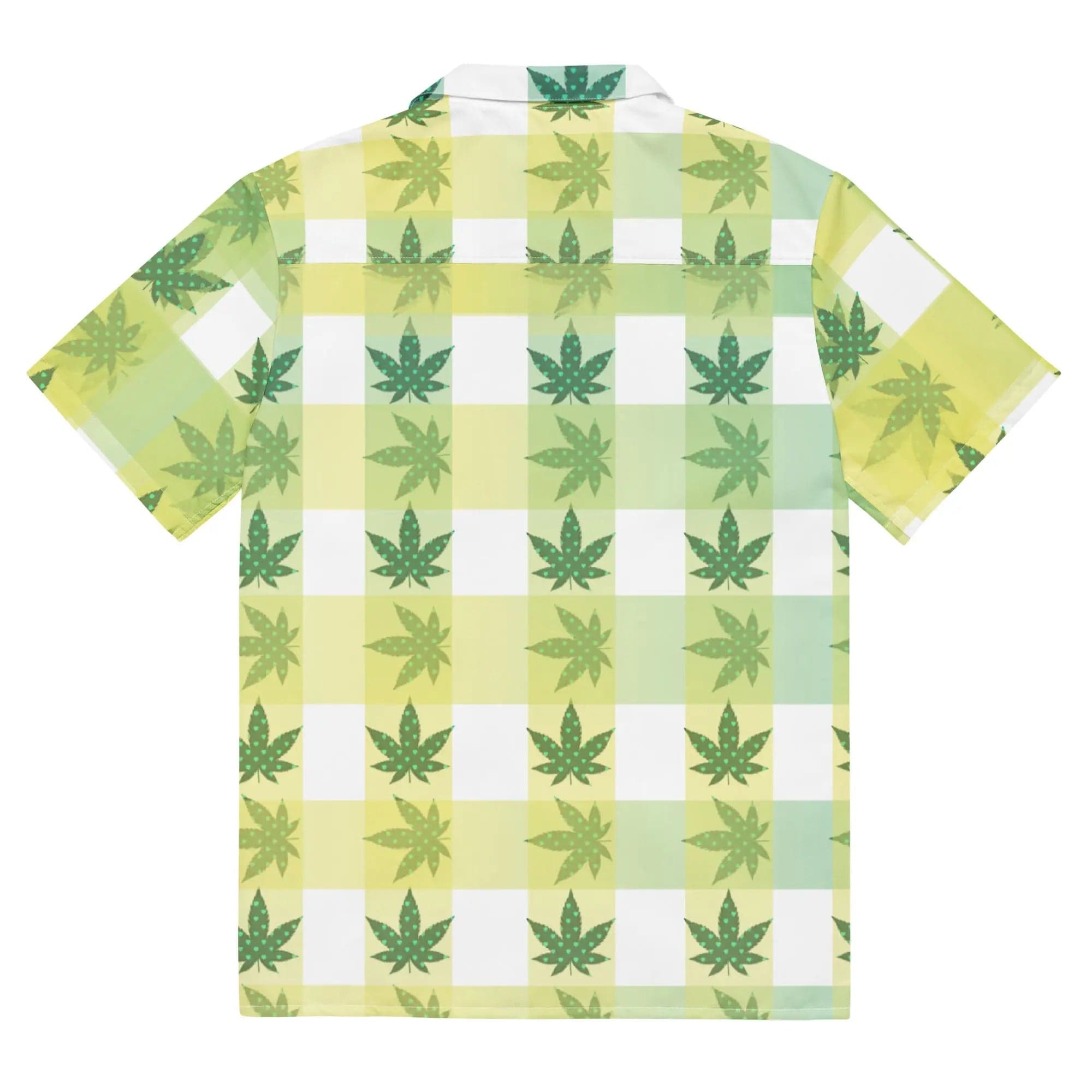 Philosopher Stoner CANNA PLAID Unisex Button Shirt