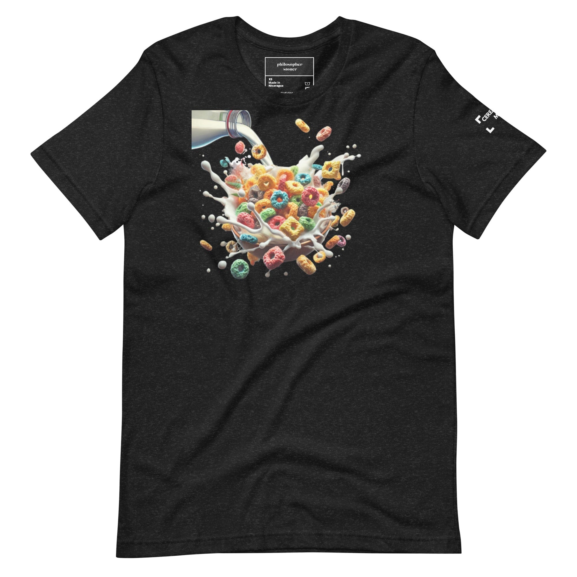 Philosopher Stoner CEREAL AND MILK BLK/GRN Unisex T-shirt