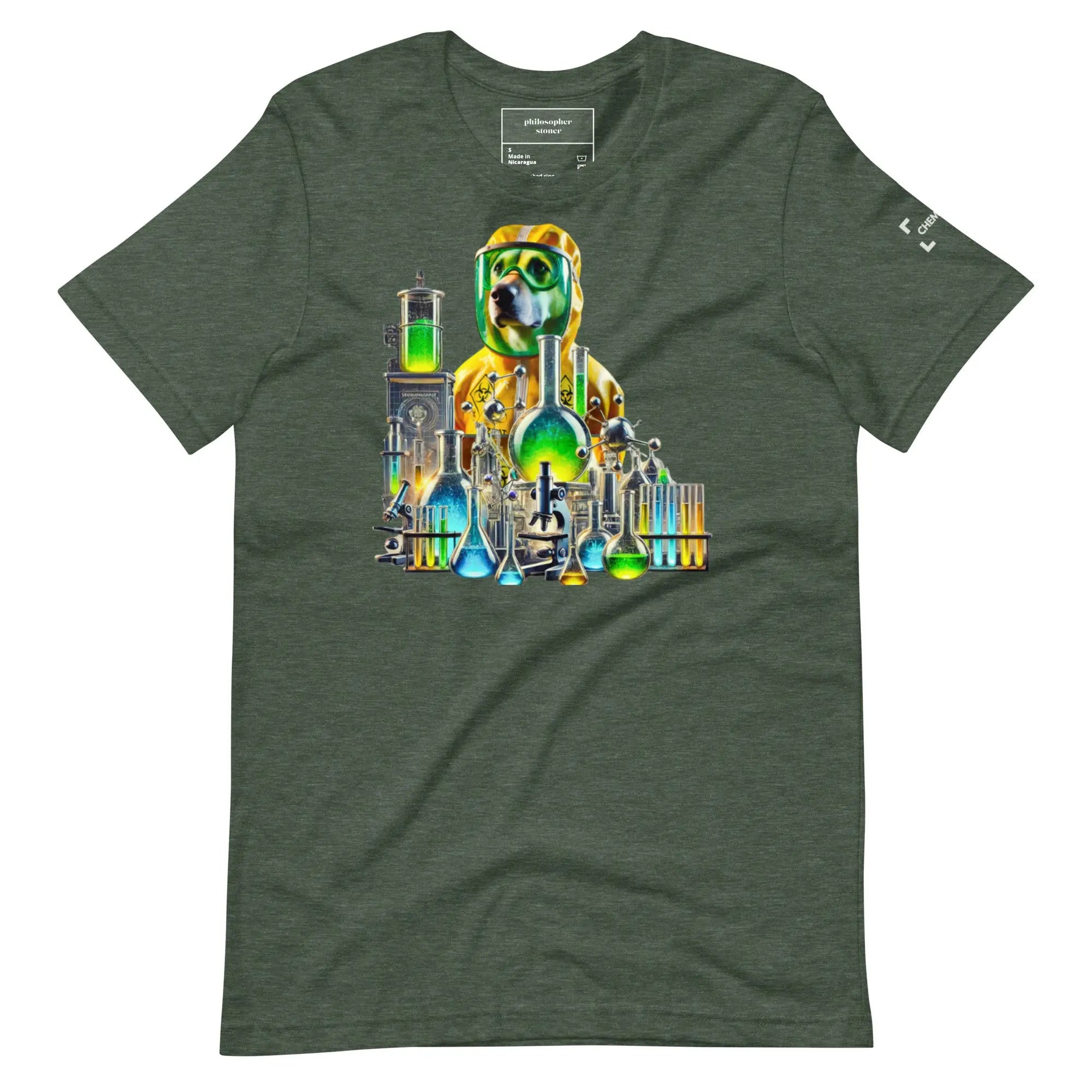 CHEM DAWG BLK/GRN t-shirt Philosopher Stoner