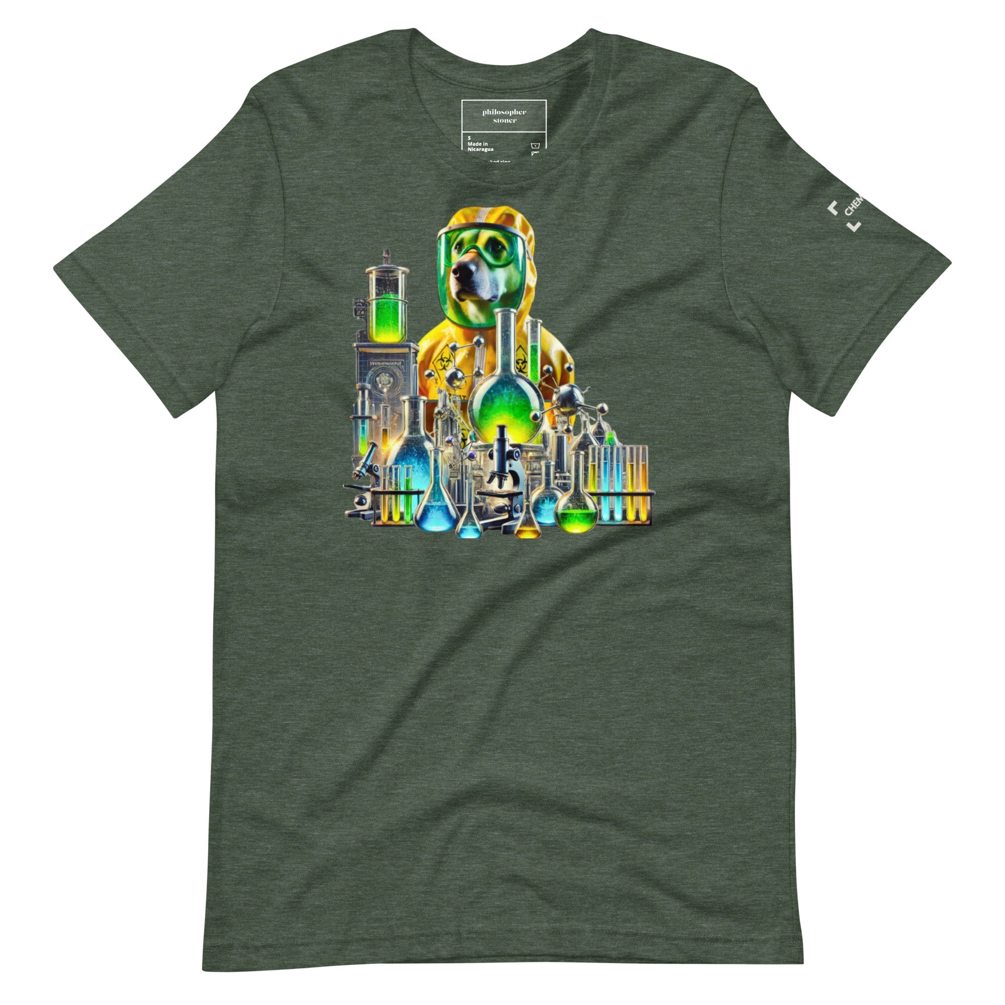 Philosopher Stoner CHEM DAWG BLK/GRN t-shirt