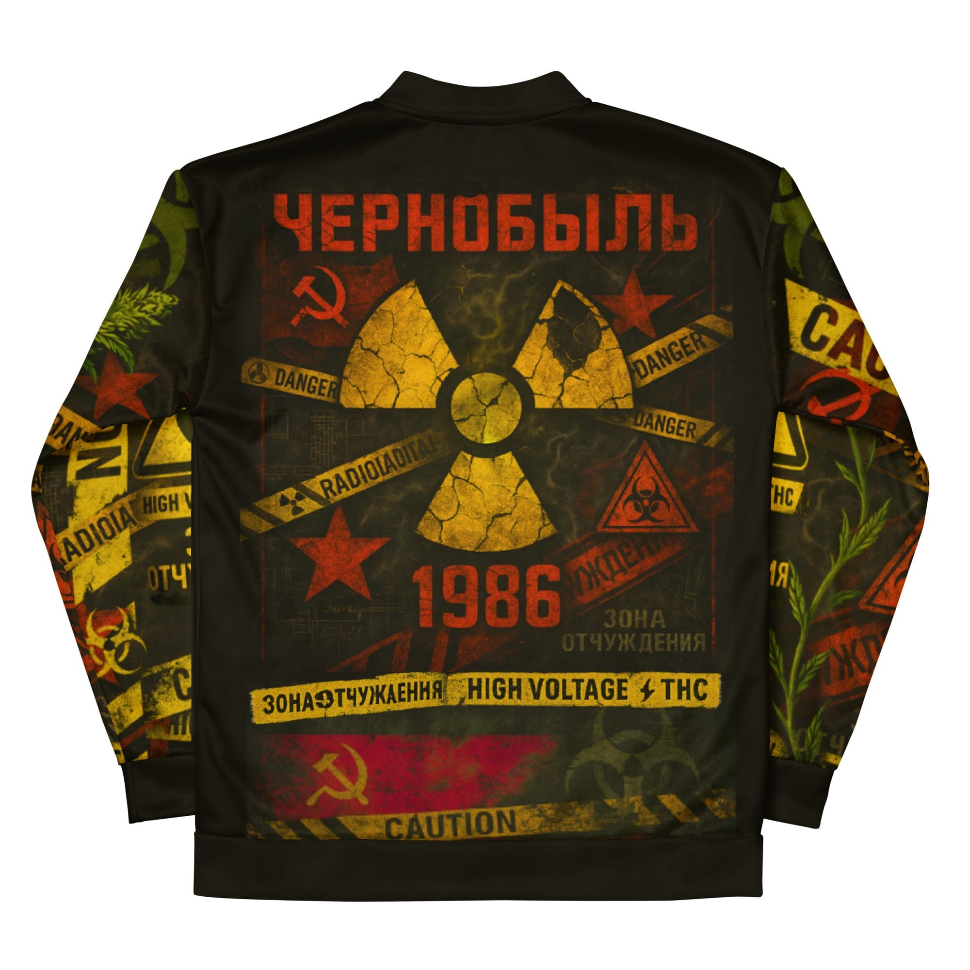 Philosopher Stoner Chernobyl Unisex Bomber Jacket