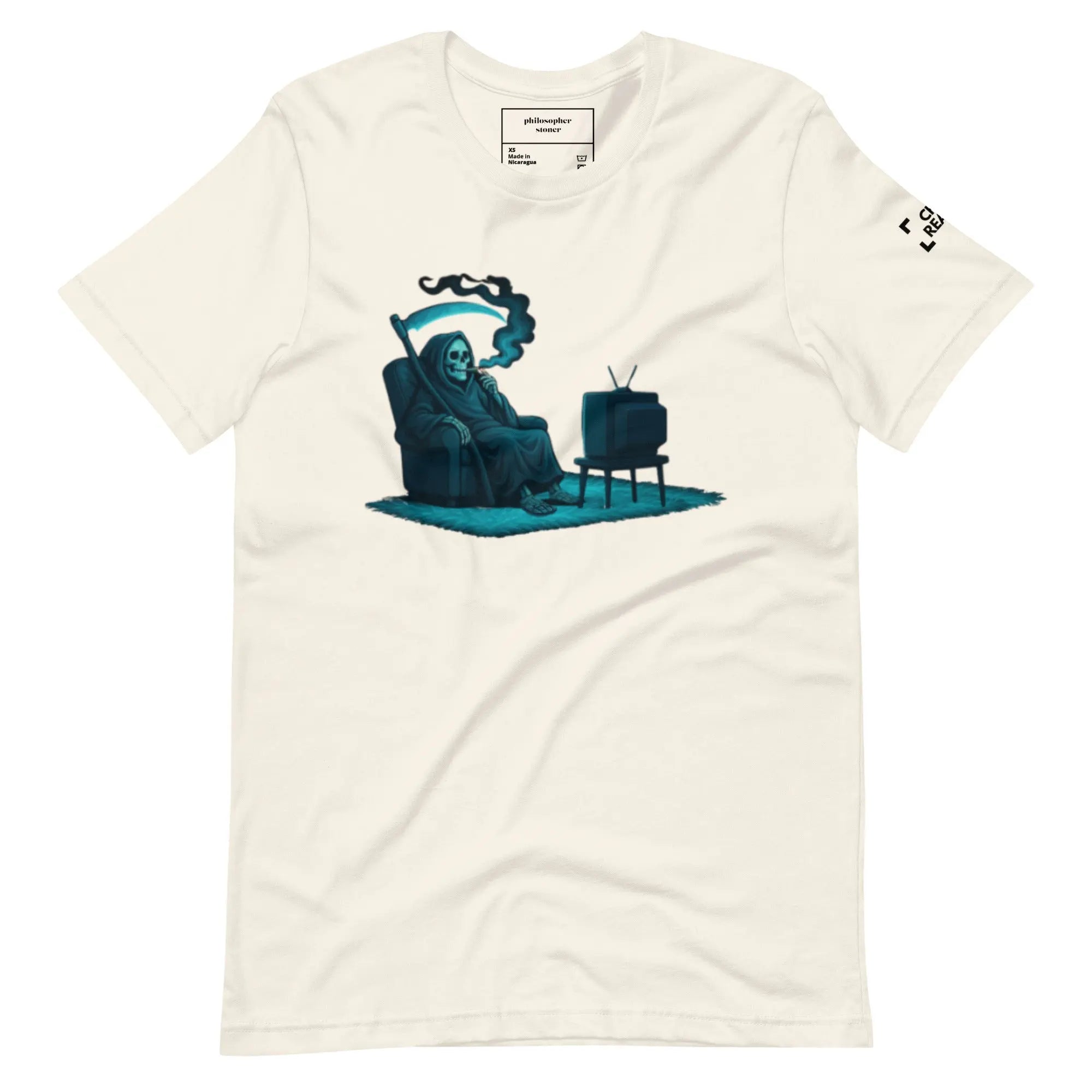 CHILL REAPER Unisex T-shirt Philosopher Stoner
