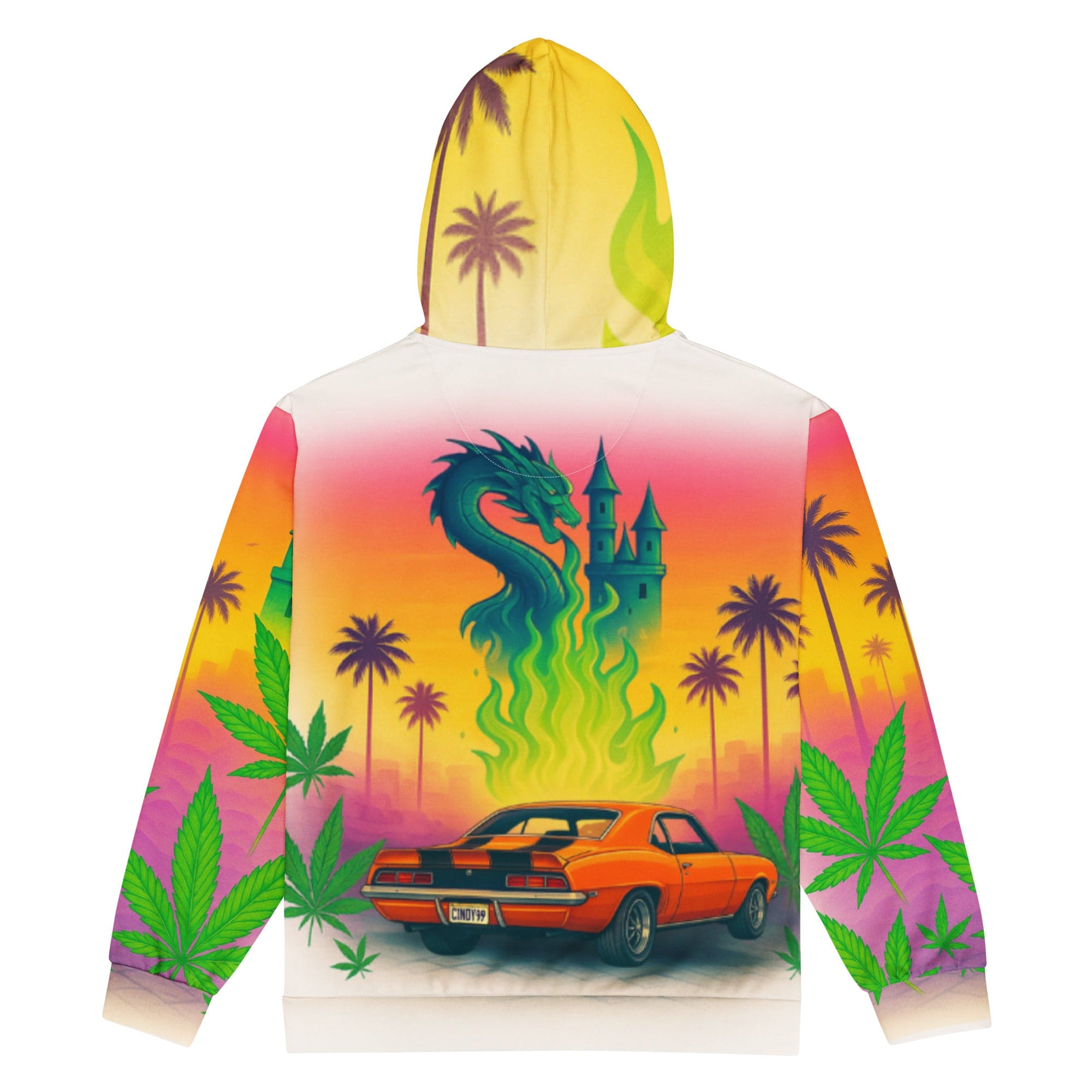 Philosopher Stoner Cinderella 99 Unisex zip hoodie