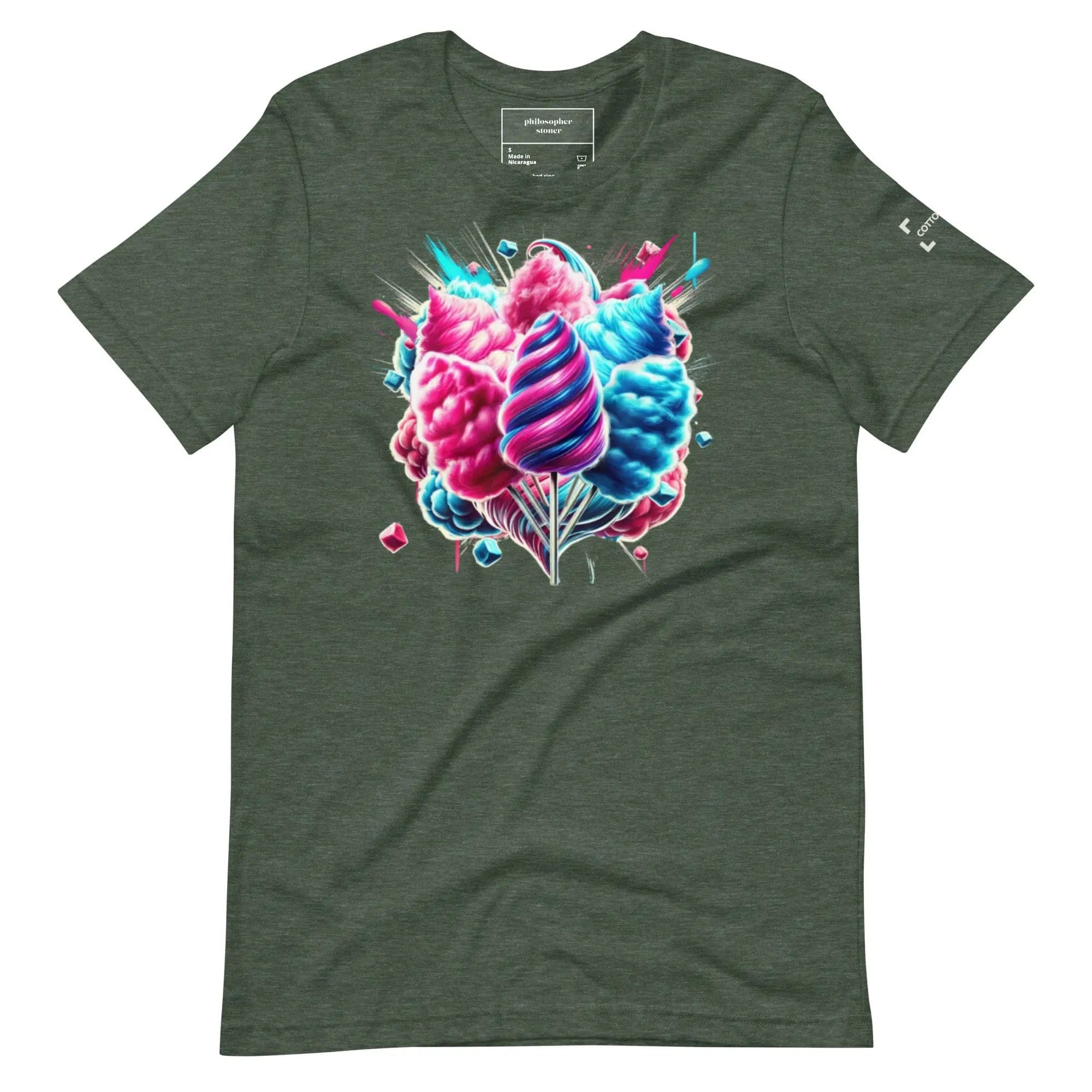 Philosopher Stoner COTTON CANDY BLK/GRN T-Shirt