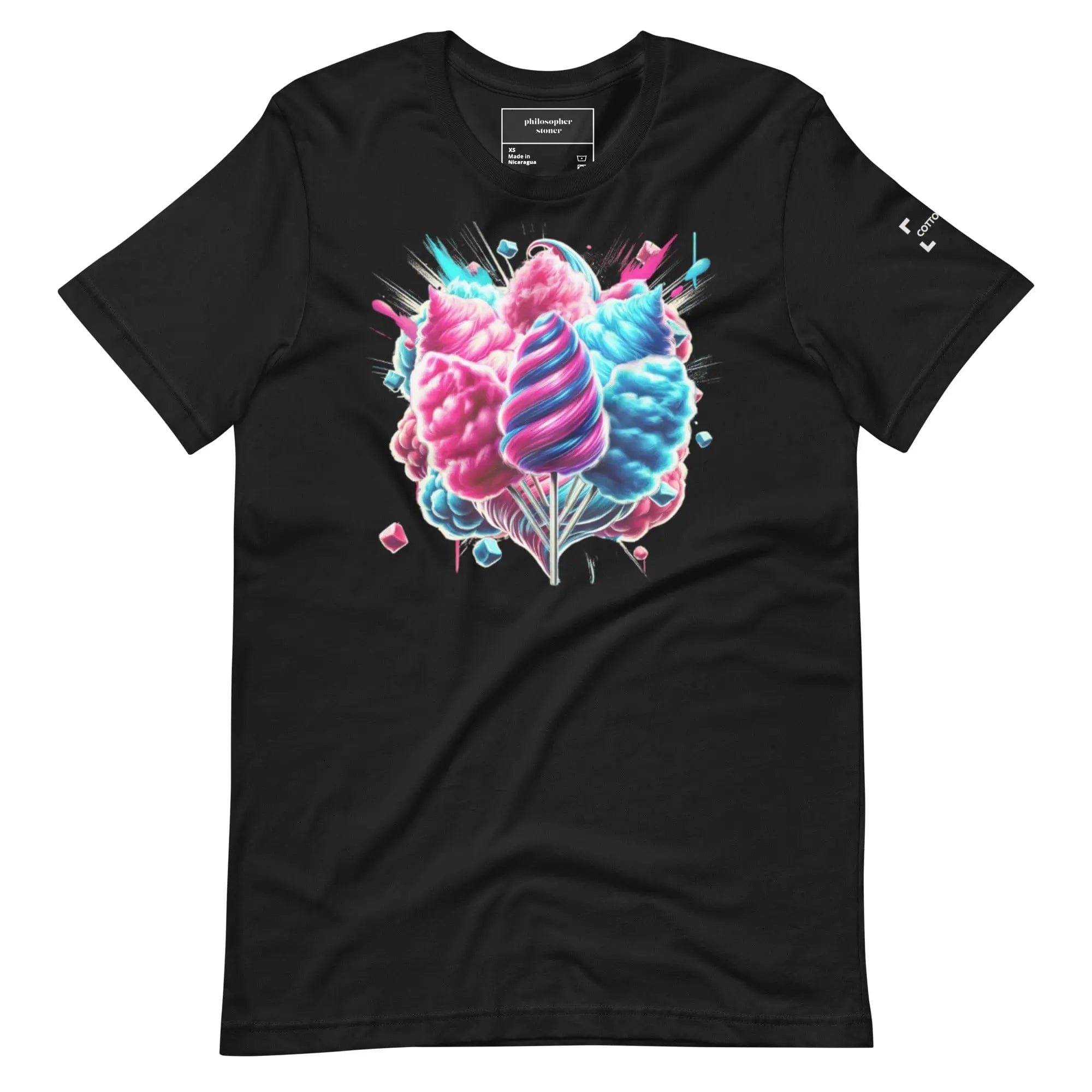 Philosopher Stoner COTTON CANDY BLK/GRN T-Shirt