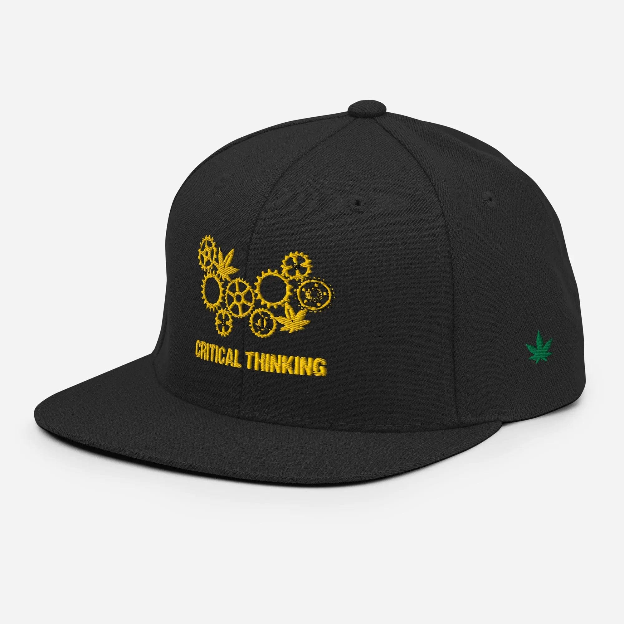 Philosopher Stoner CRITICAL THINKING Snapback Hat
