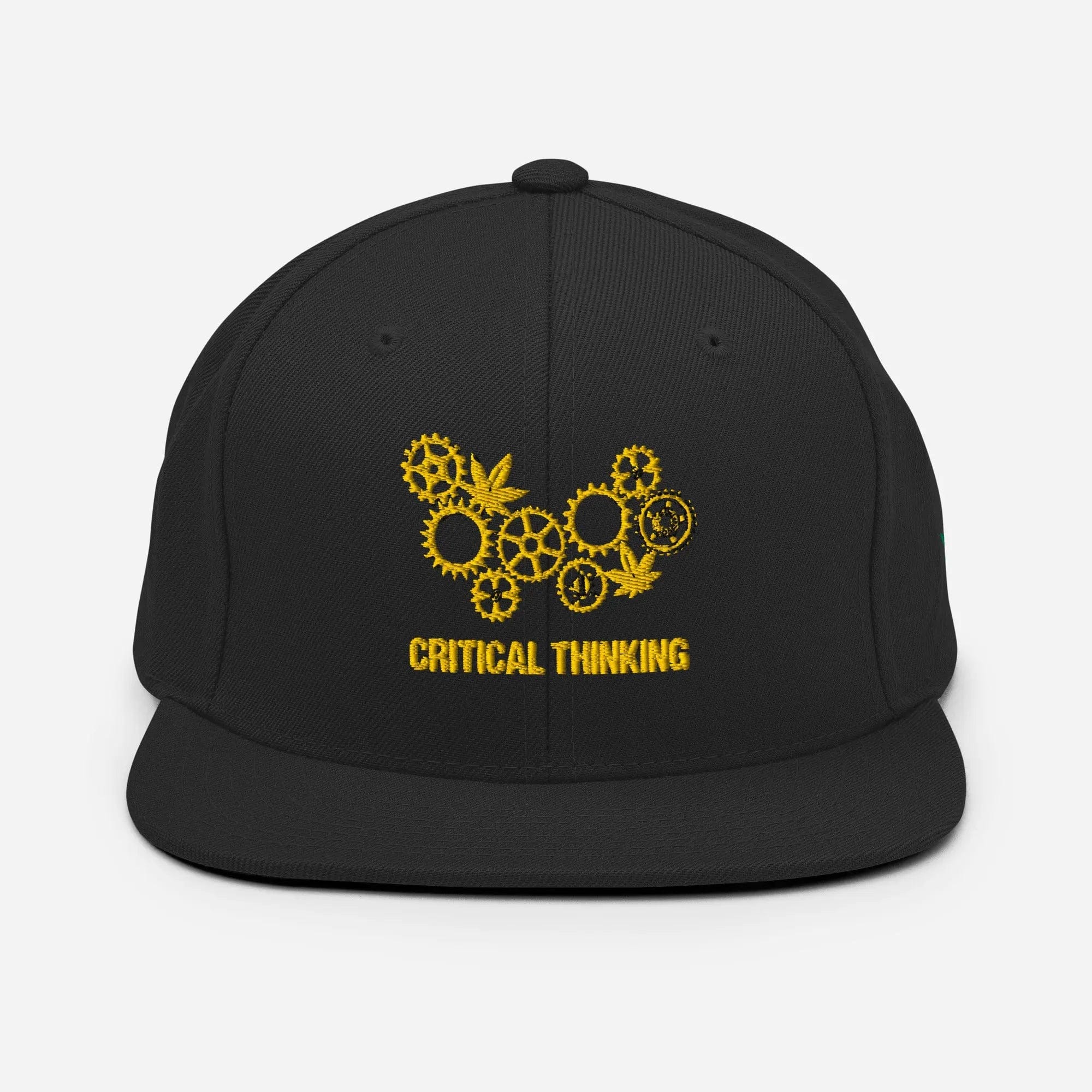 Philosopher Stoner CRITICAL THINKING Snapback Hat