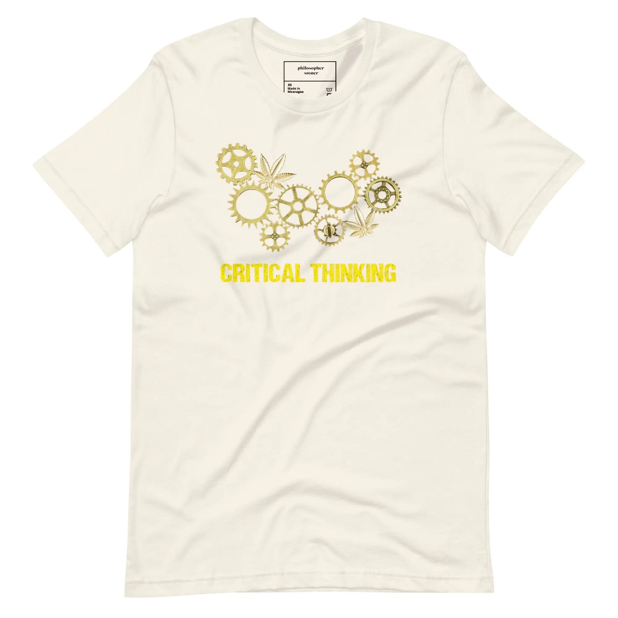 CRITICAL THINKING Unisex T-shirt Philosopher Stoner