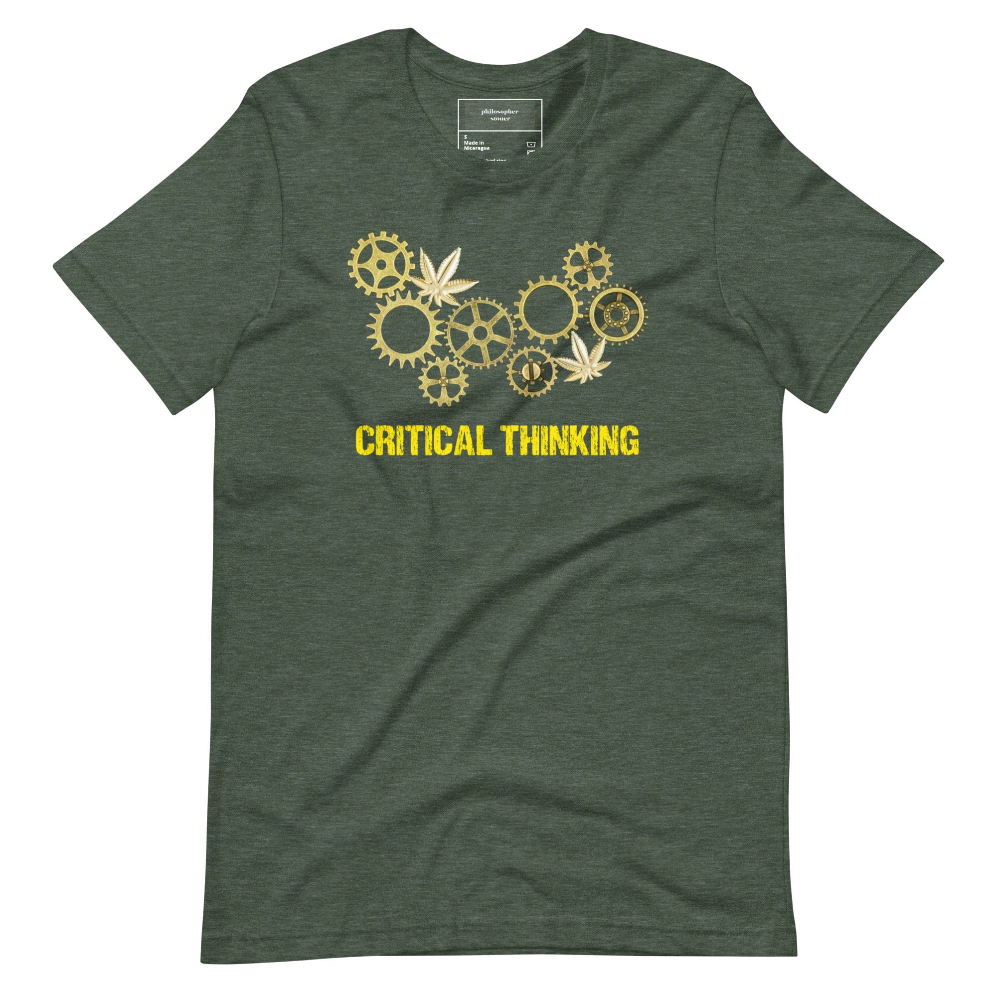 Philosopher Stoner CRITICAL THINKING Unisex T-shirt