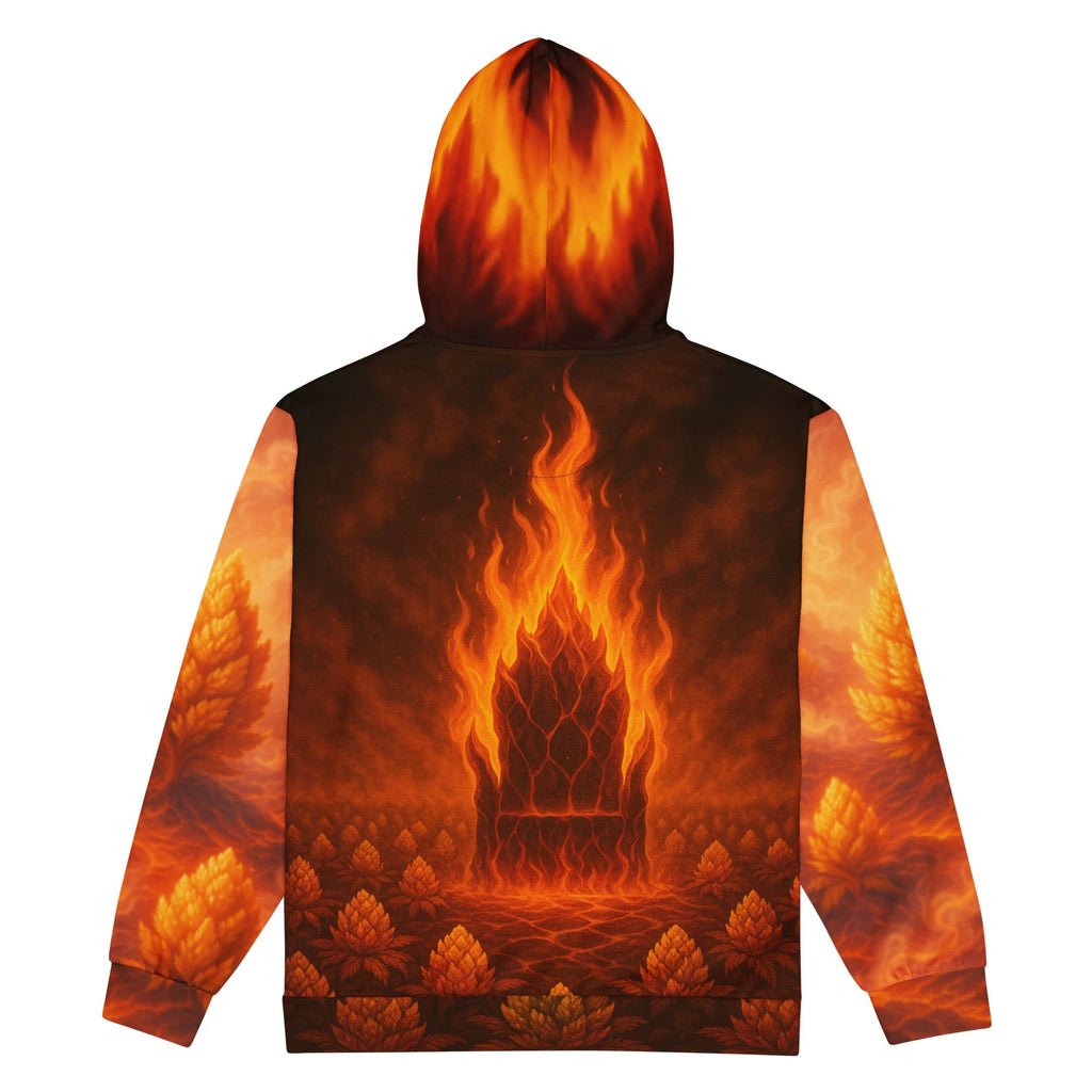 Philosopher Stoner Fire OG Unisex zip hoodie