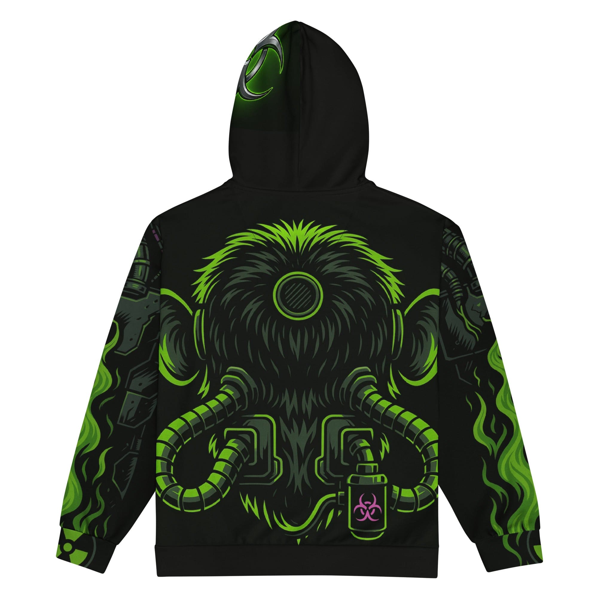 Philosopher Stoner Gas Monkey  Unisex zip hoodie