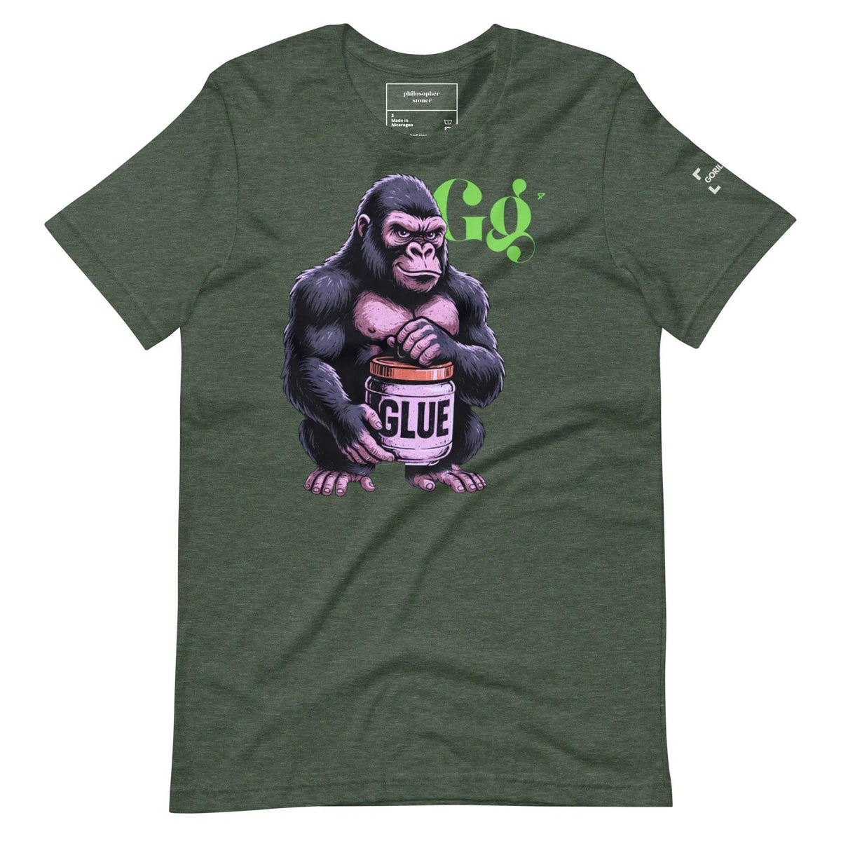 Philosopher Stoner GLORILA GLUE BLK/GRN Unisex T-shirt