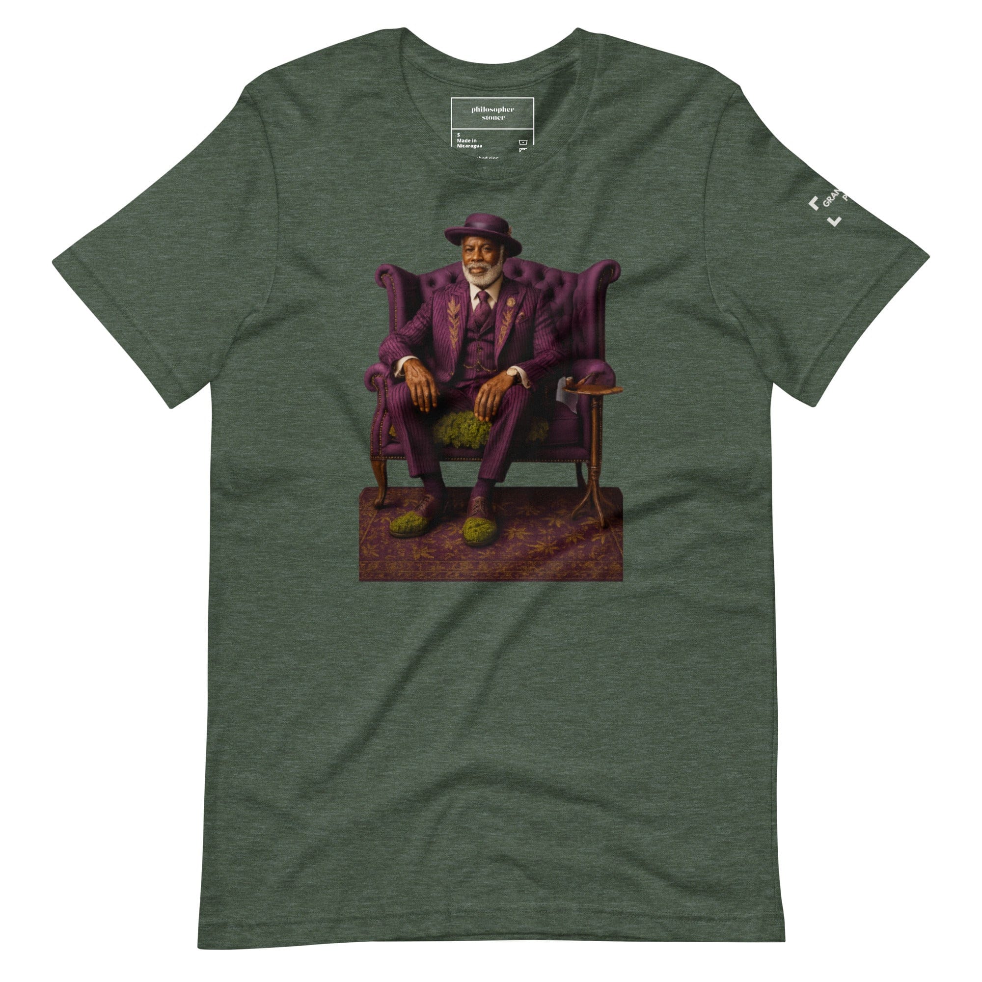 Philosopher Stoner GRANDDADDY PURP BLK/GRN t-shirt