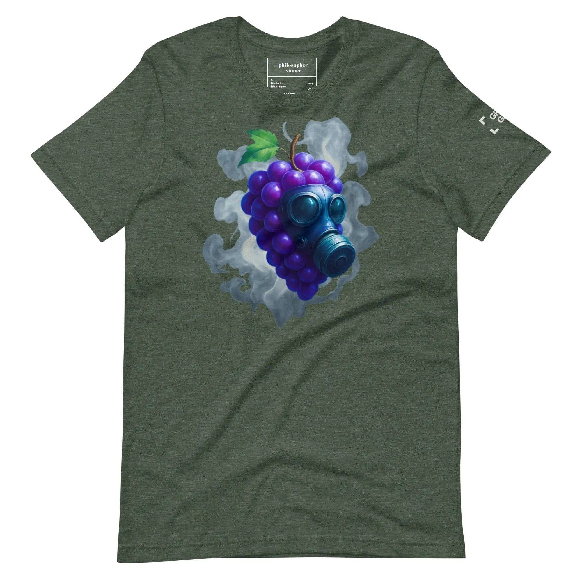 Philosopher Stoner GRAPE GAS BLK/GRN Unisex T-shirt