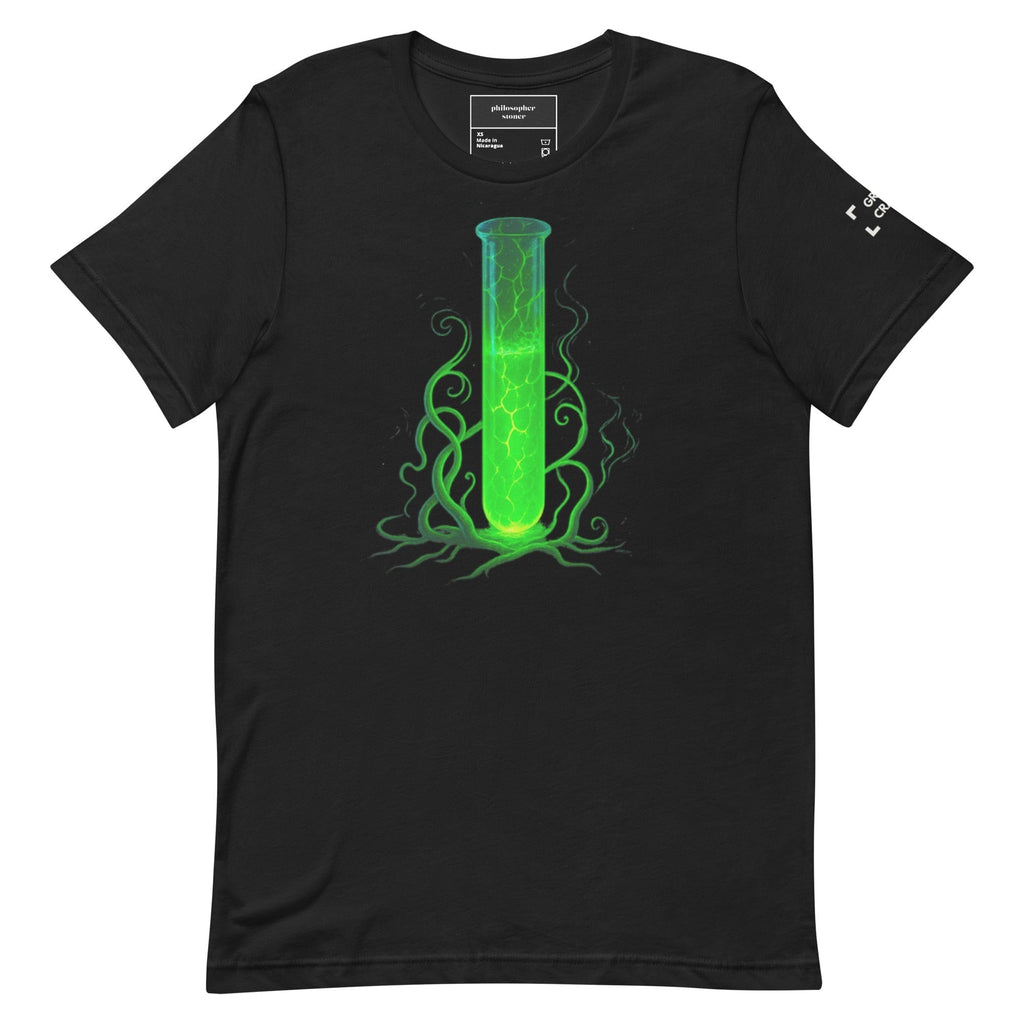 Philosopher Stoner GREEN CRACK BLK/GRN t-shirt