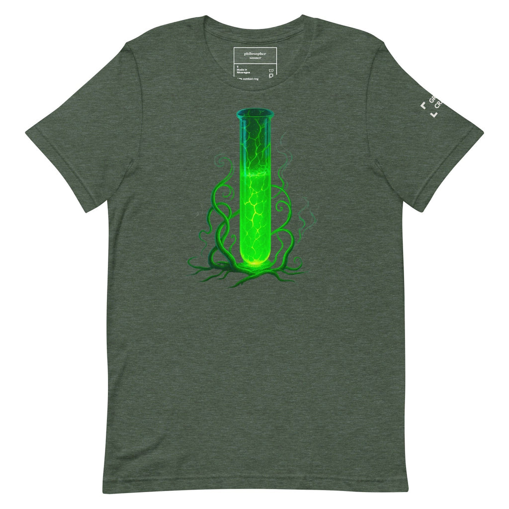 Philosopher Stoner GREEN CRACK BLK/GRN t-shirt