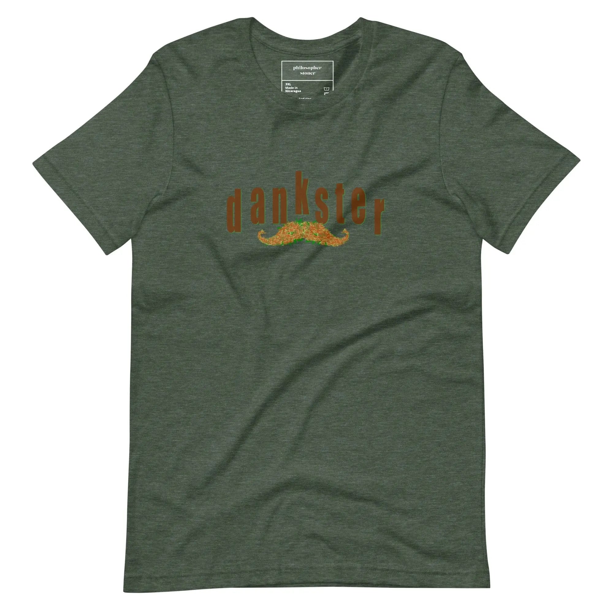 Philosopher Stoner Heather Forest / 3XL DANKSTER Unisex T-shirt