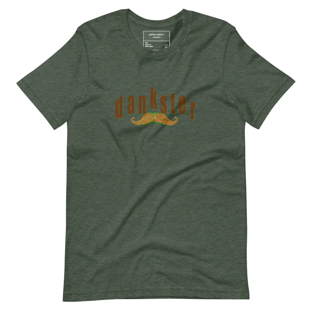 Philosopher Stoner Heather Forest / 3XL DANKSTER Unisex T-shirt